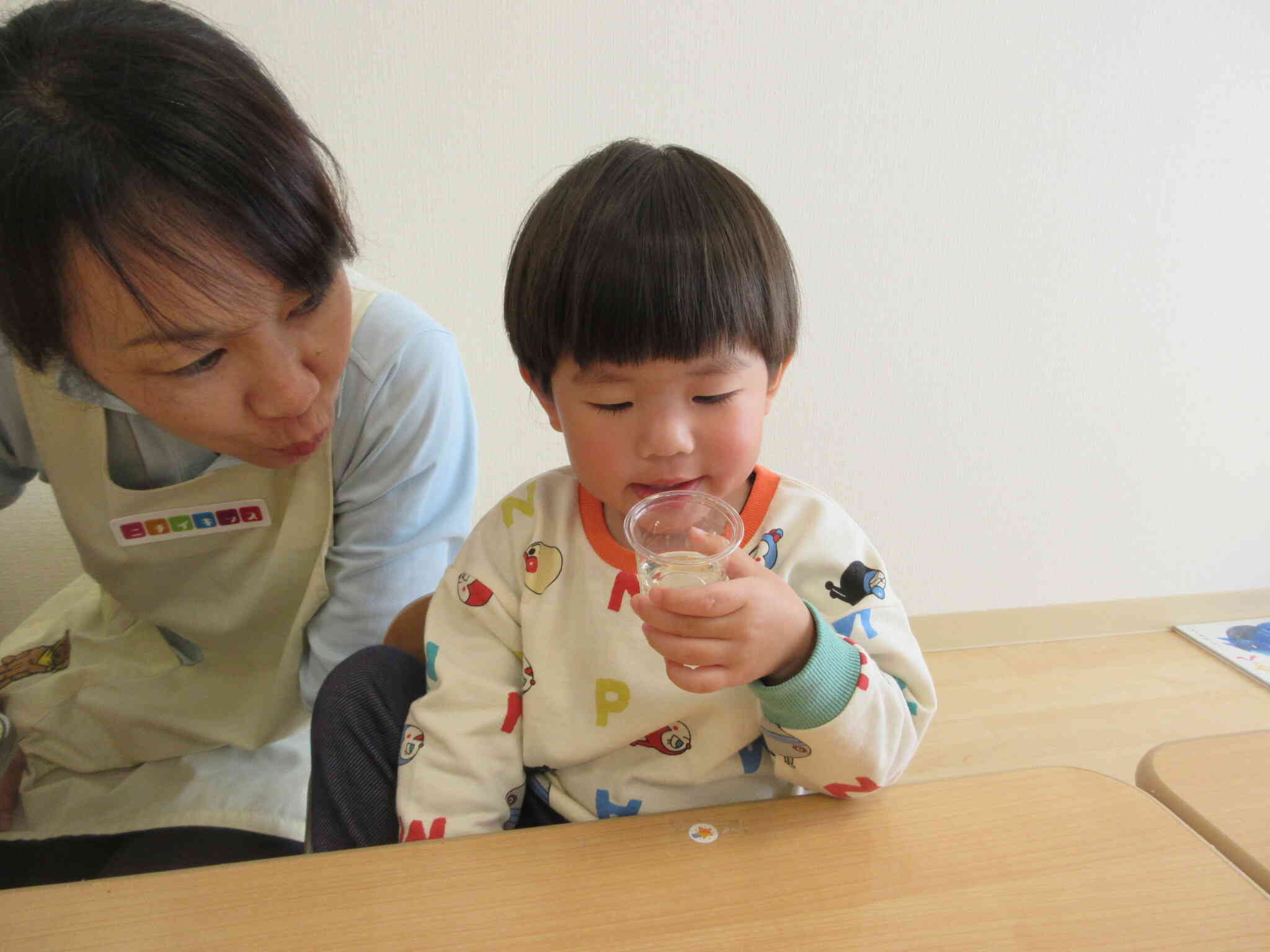 ゴクゴク！おいしい‼