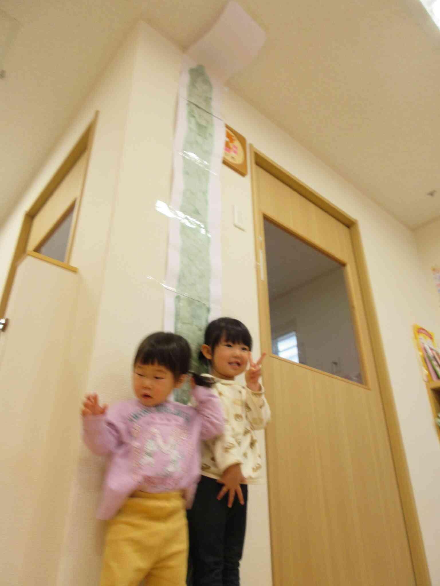 昆布さんと背くらべ‼