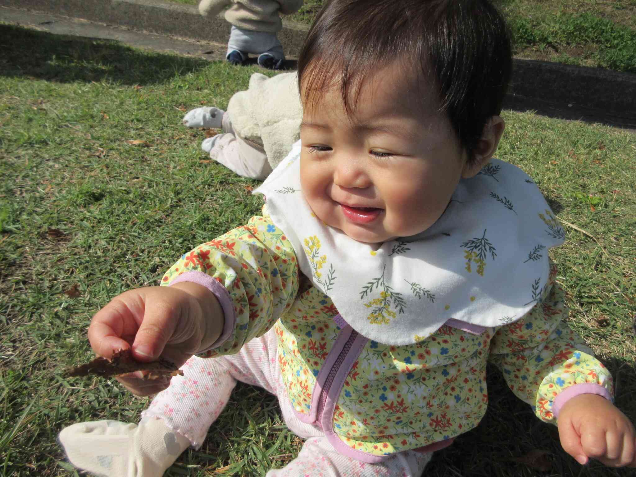 葉っぱ、みーつけた！