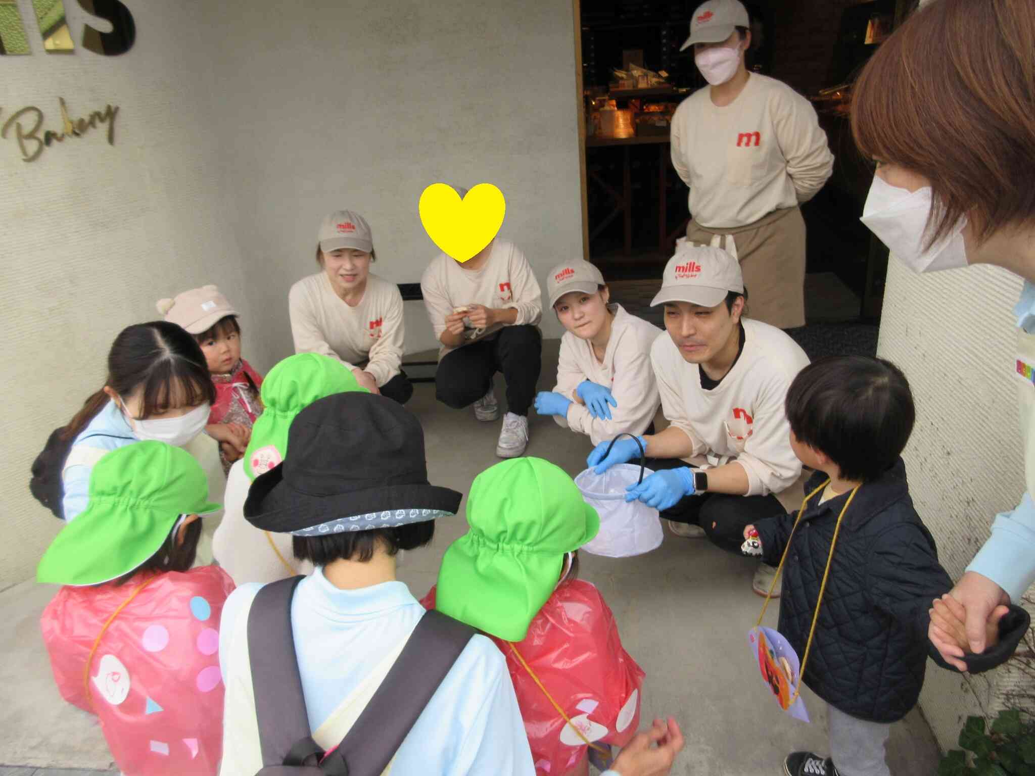 お店の方にかわいいねって言われてうれしかったな！