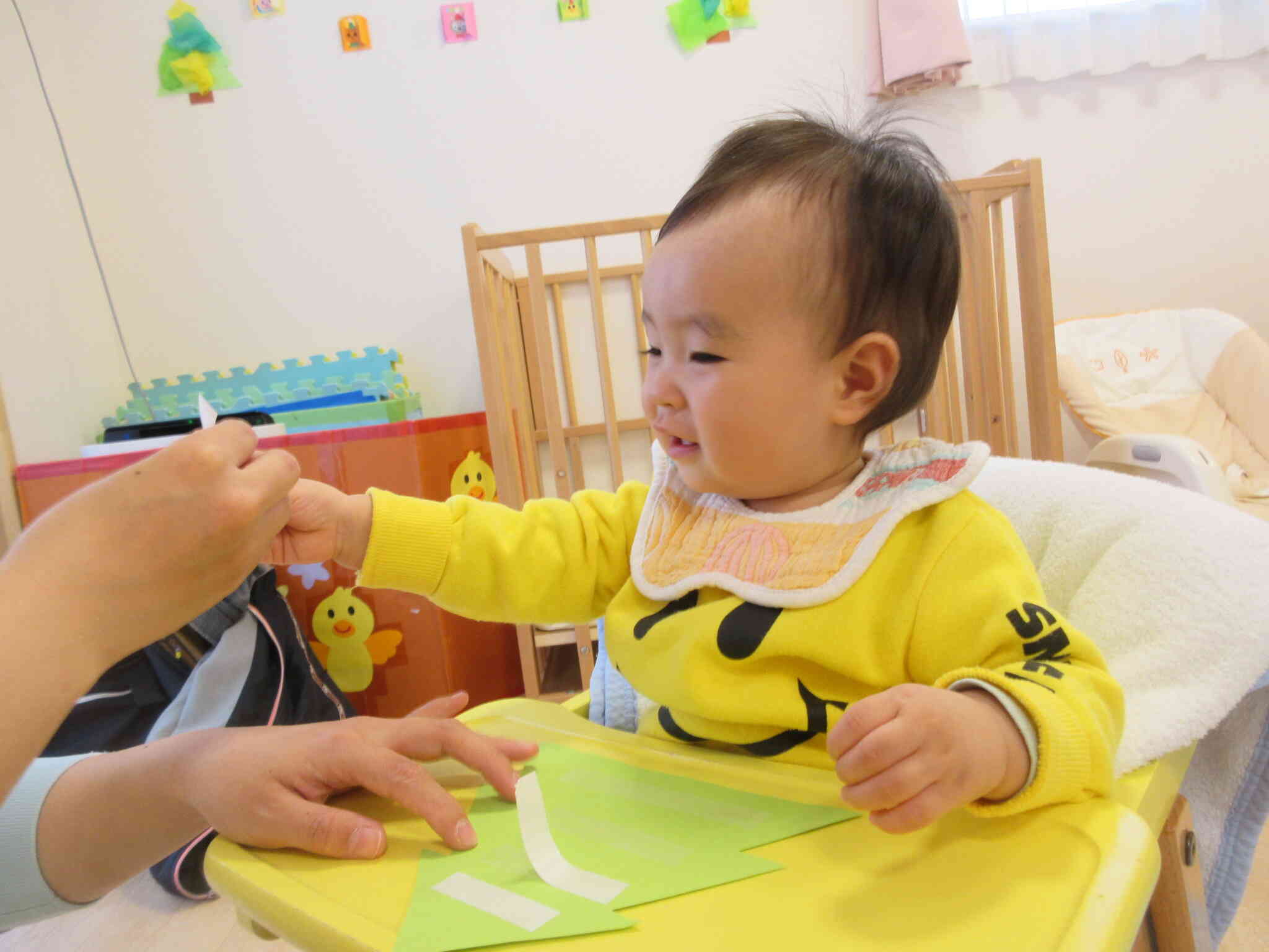 先生と一緒にぺったん！