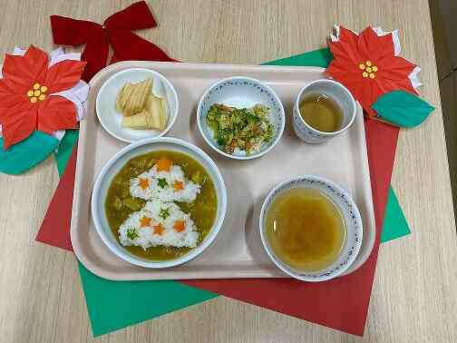 クリスマス会献立