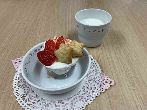 クリスマスパフェ