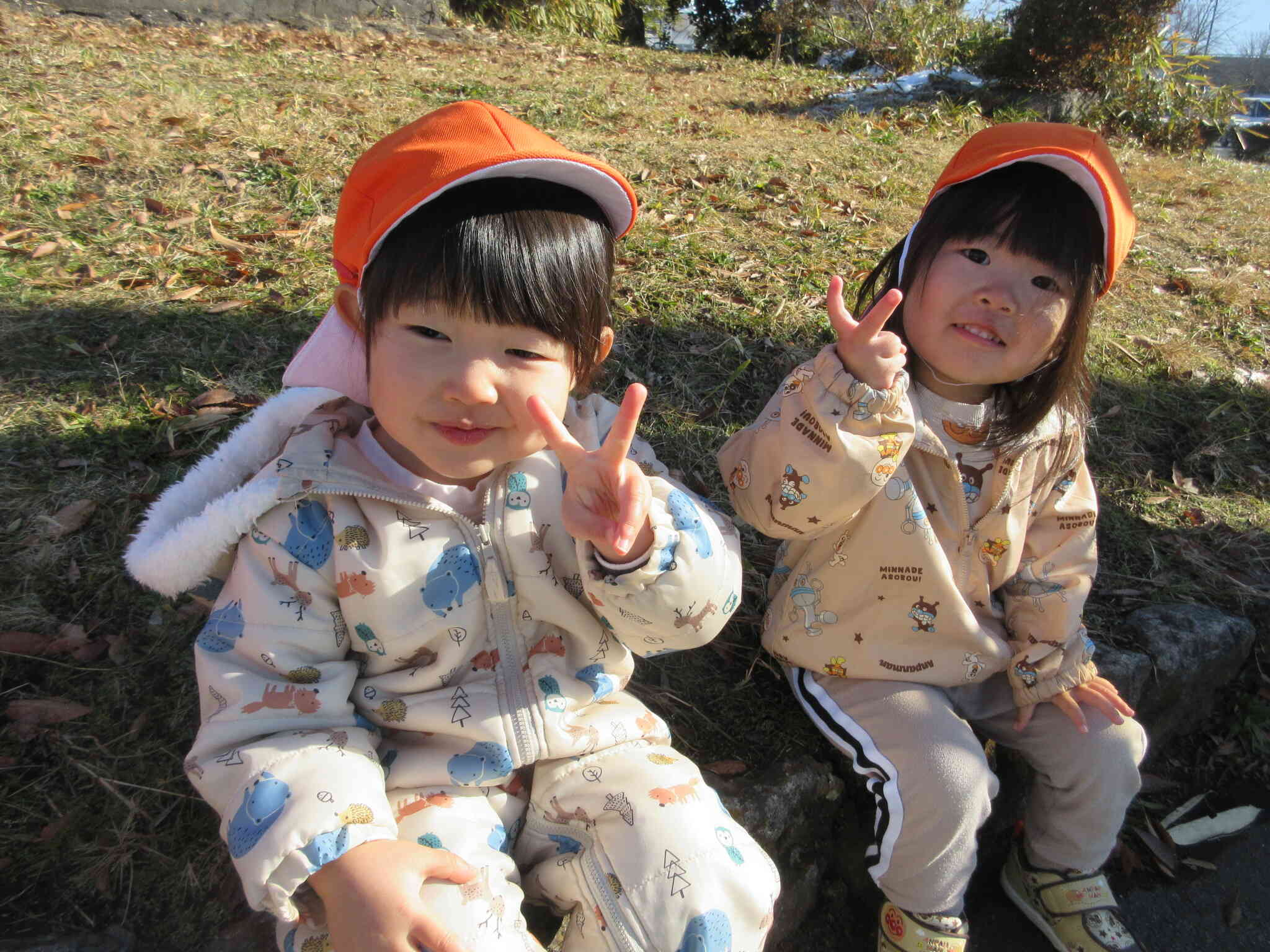 みんなの顔がそろったよ！