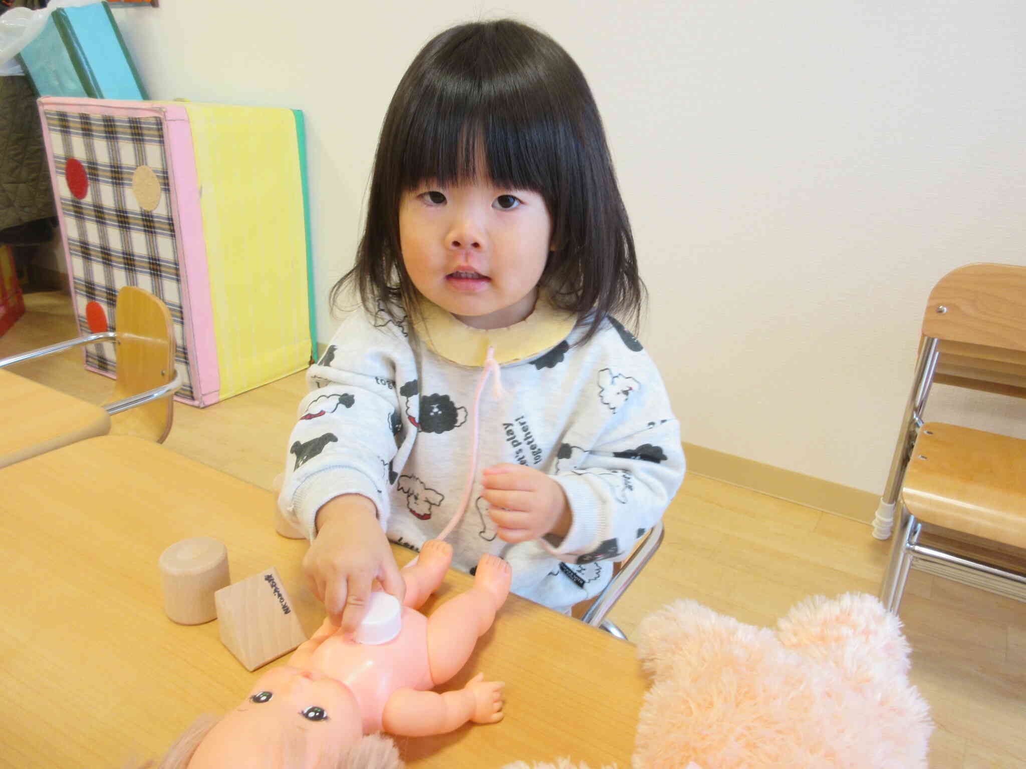 お胸の音、聞きますね