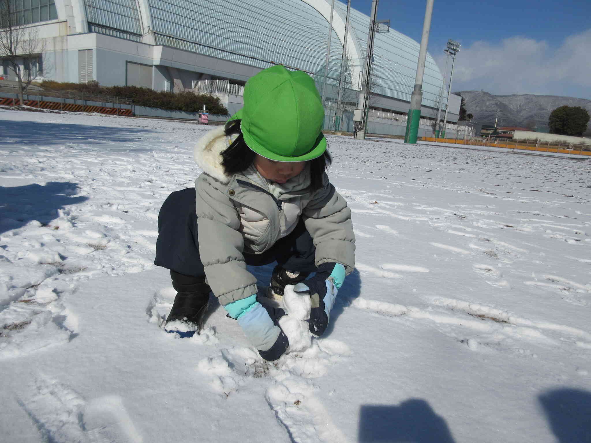 こうやって、こうやって・・・