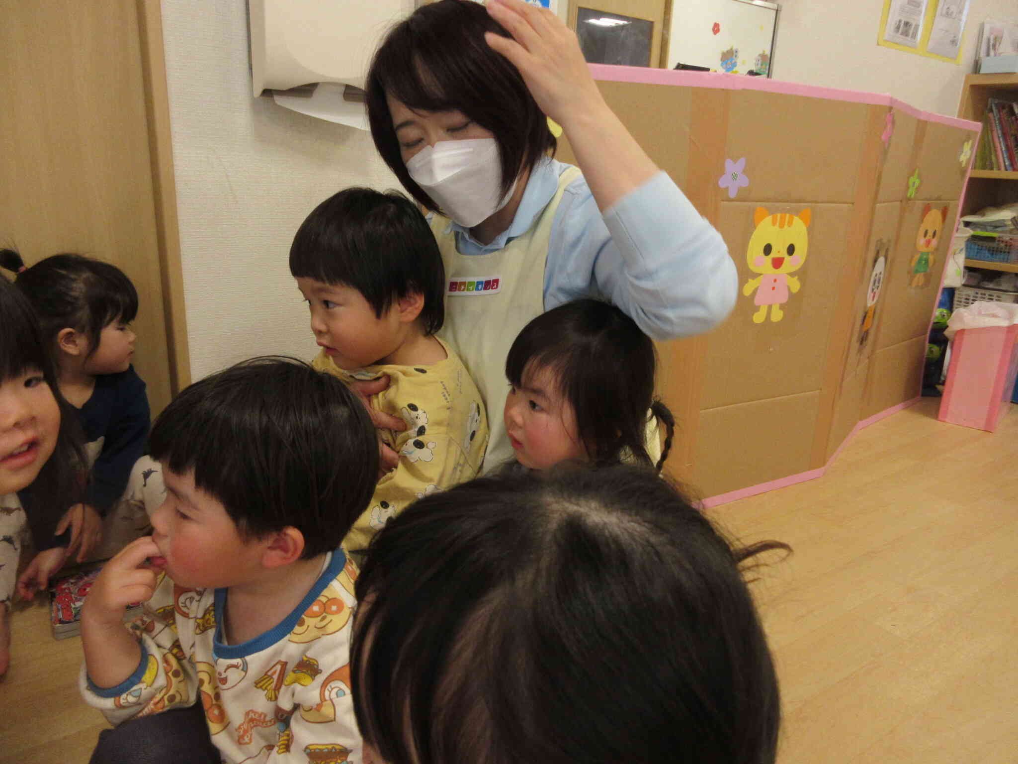 避難訓練をしました！