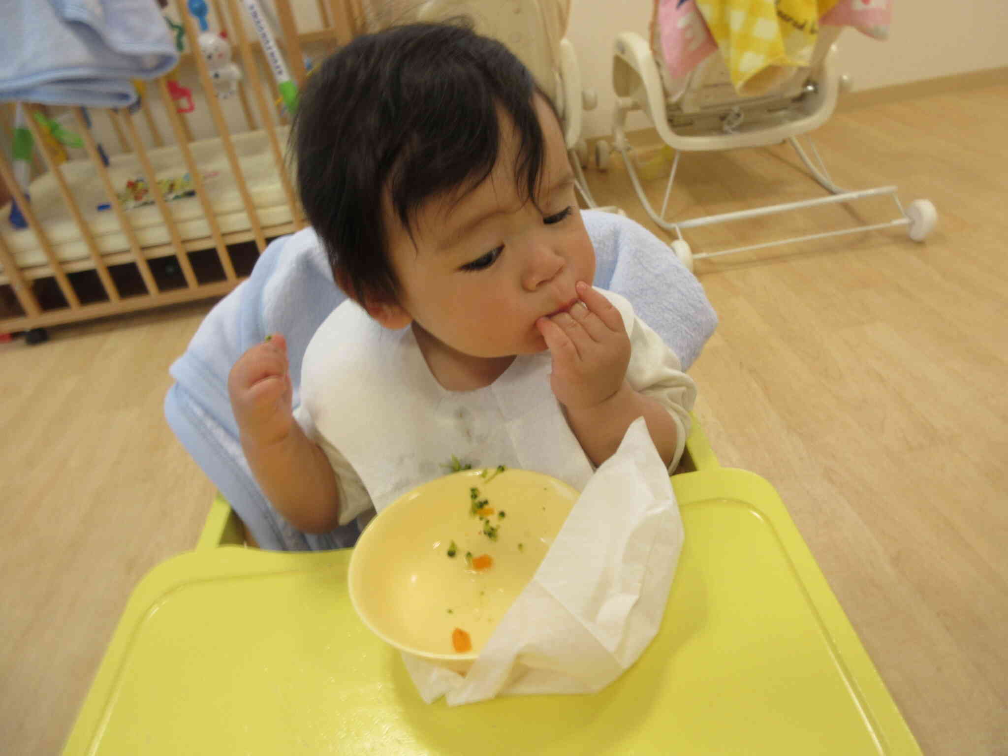 大きなお口でぱくっ