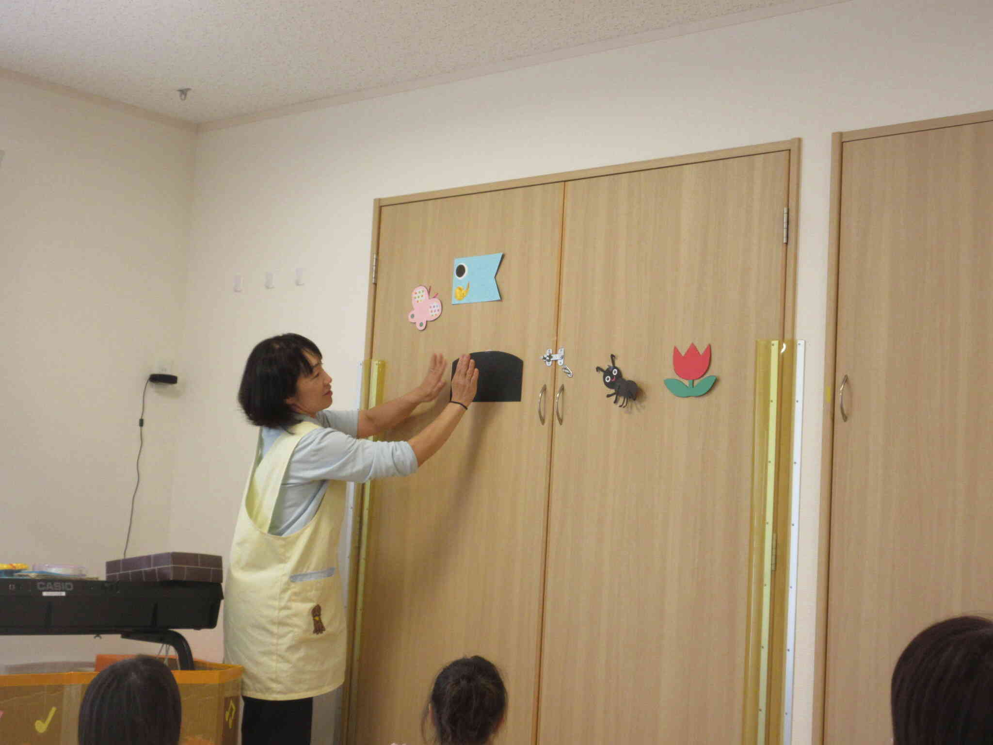影絵シアターを観たよ！これは何かな？