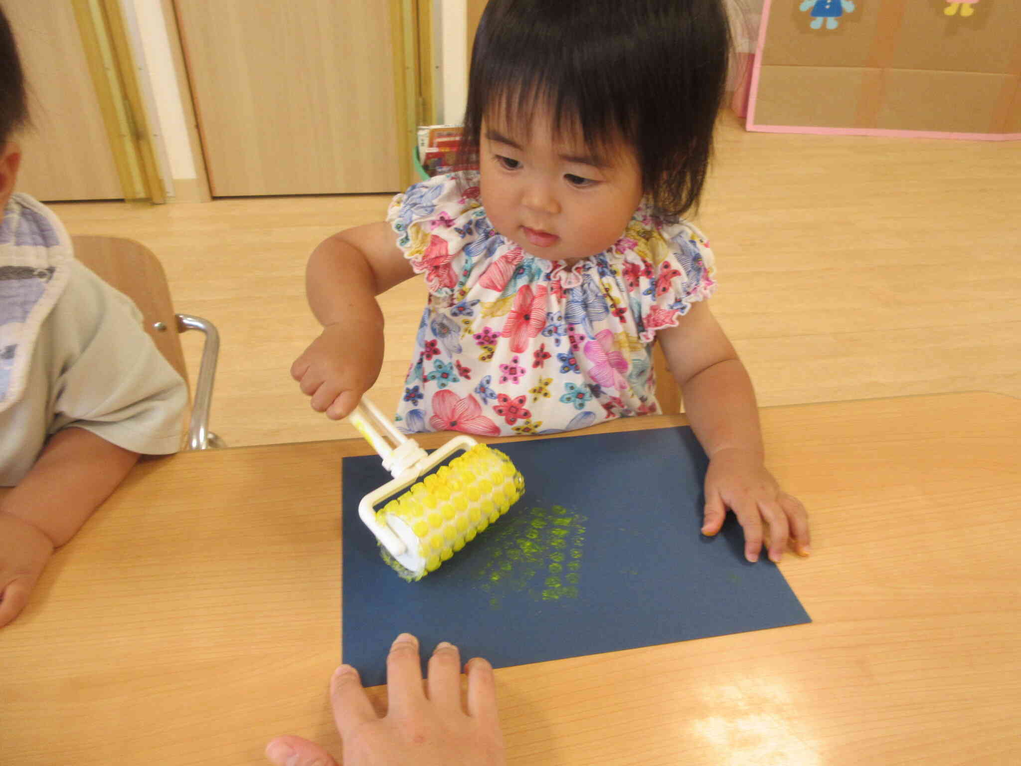 七夕の製作～１，２歳児～