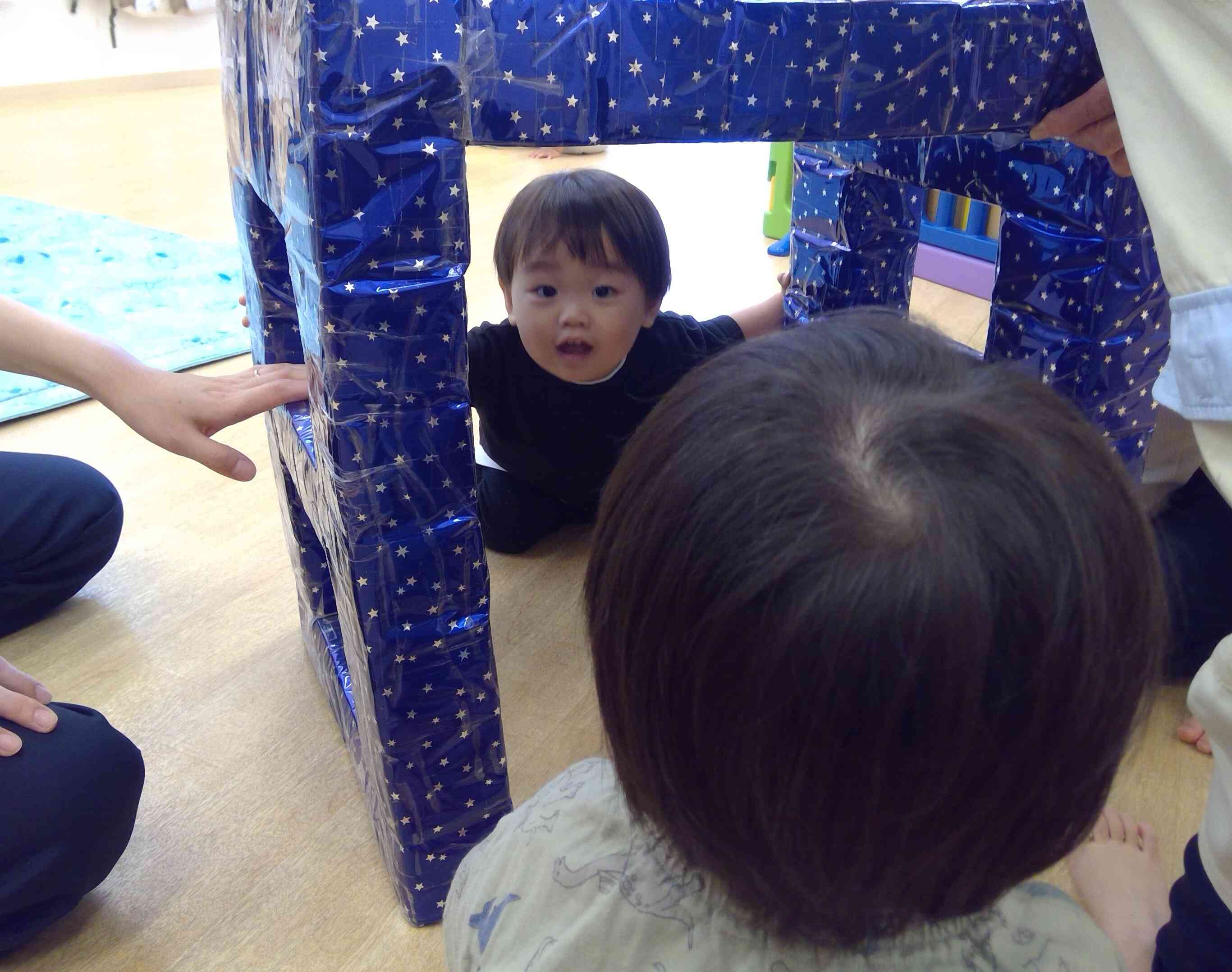 トンネルからこんにちは！