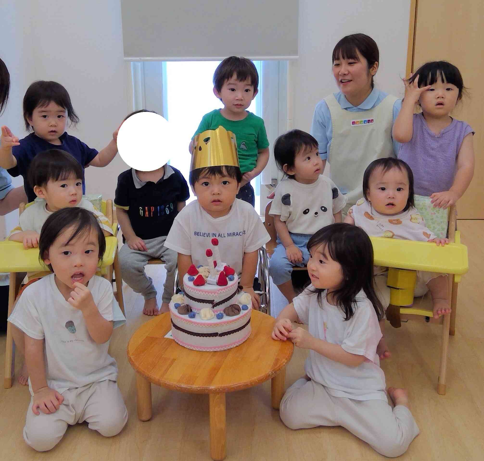 8月の誕生会～おめでとう～