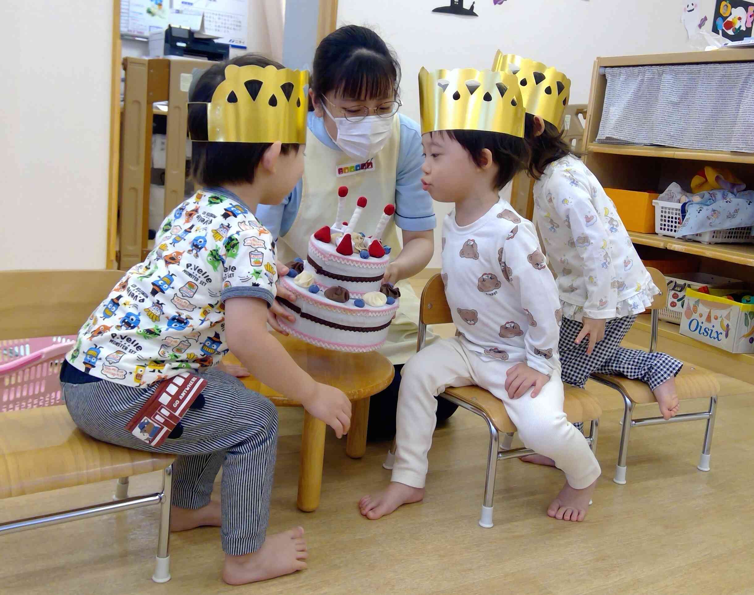 10月の誕生会がありました。