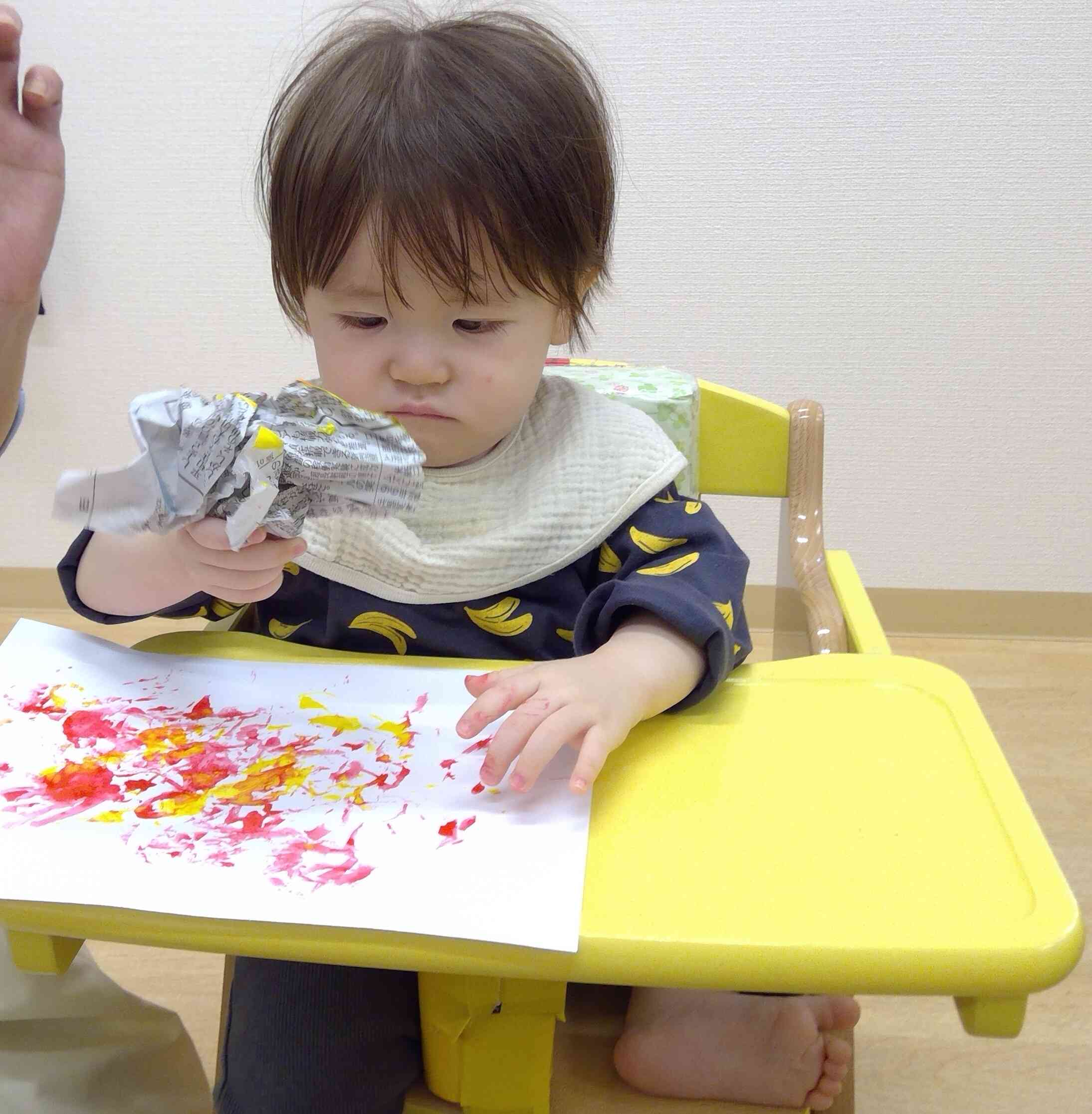 どうして、とんとんすると色がつくのかな？なぜかな？どうしてかな？と考え中です。