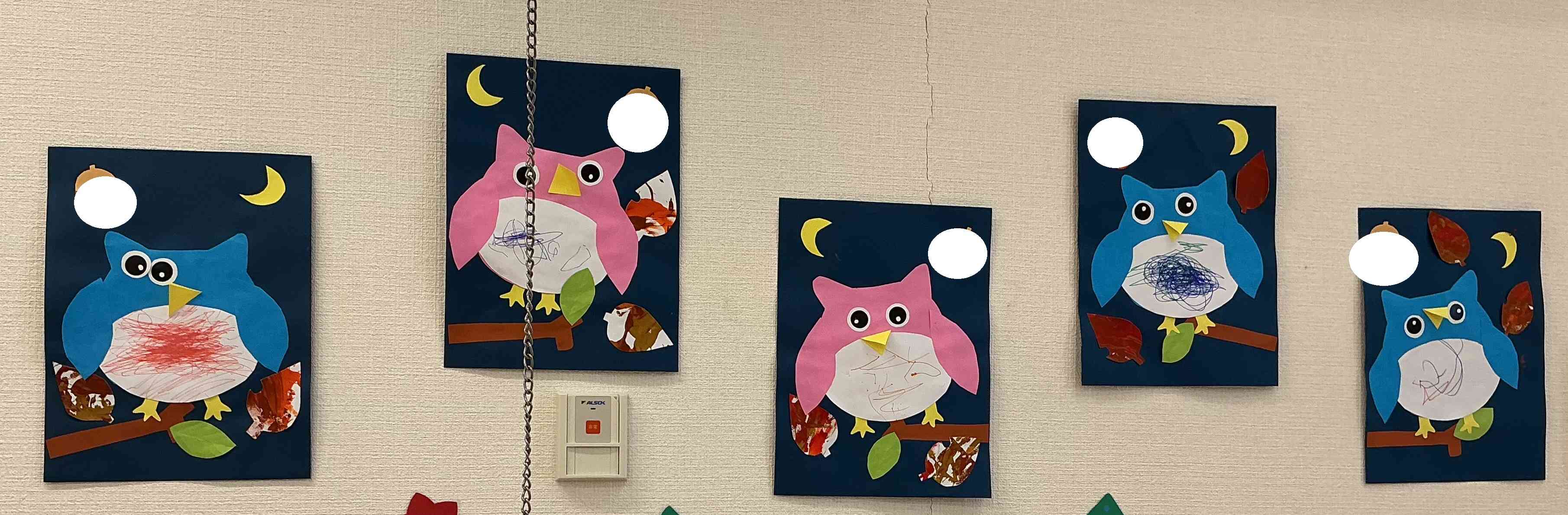 11月壁面製作～あひる組～