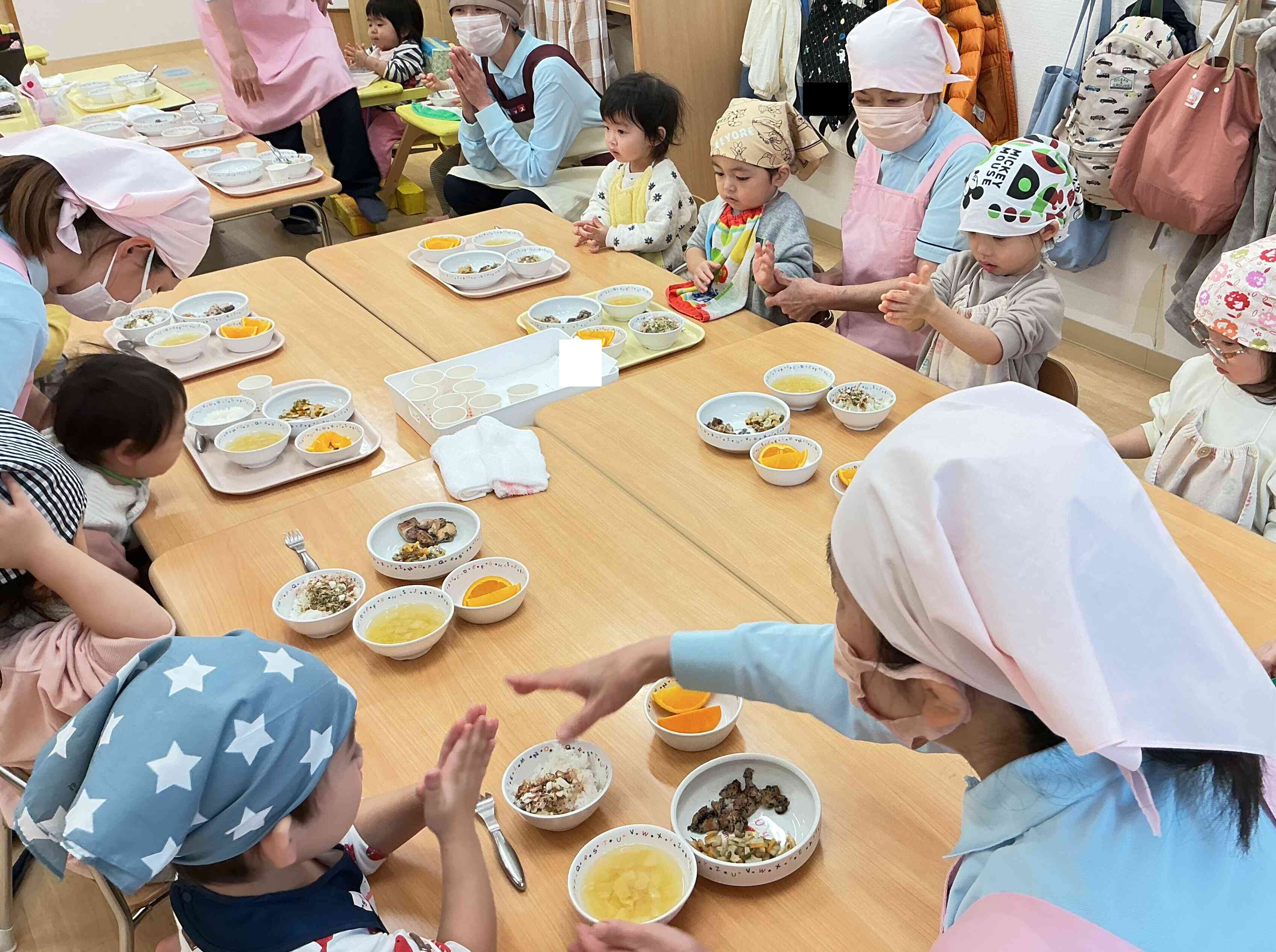 ふりかけ完成！いただきまーす！