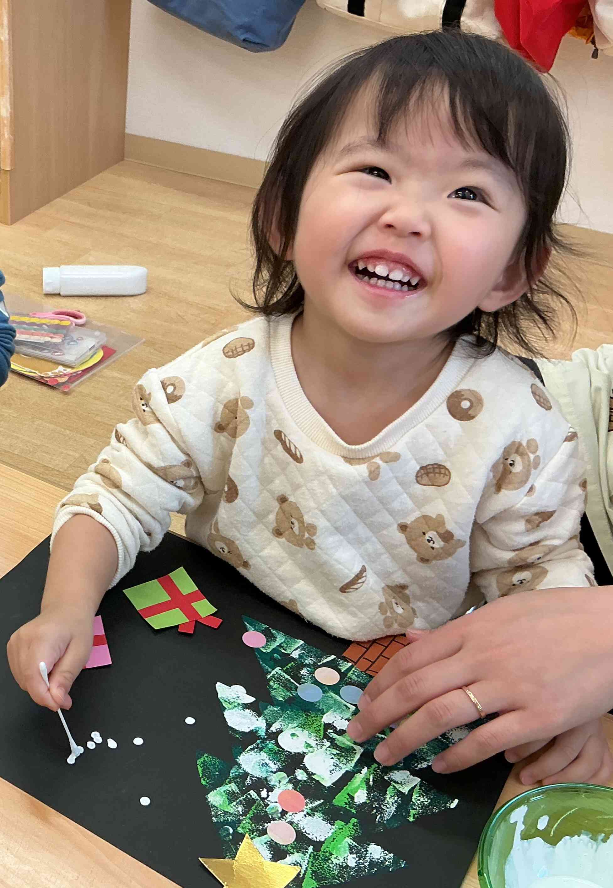 スタンプ楽しい♪