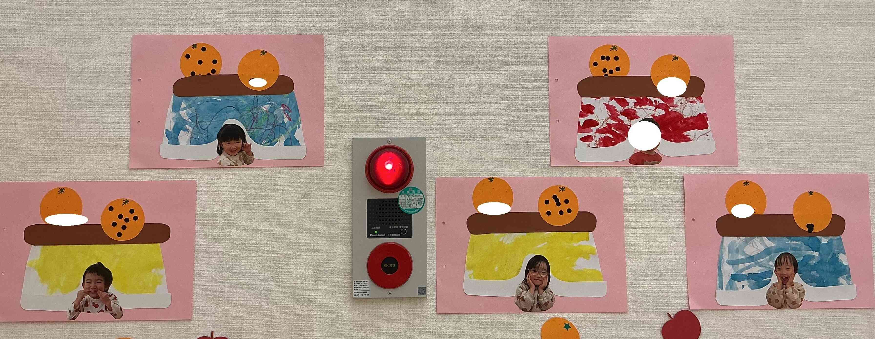 ポカポカこたつの完成！みかんも一緒に召し上げれ。