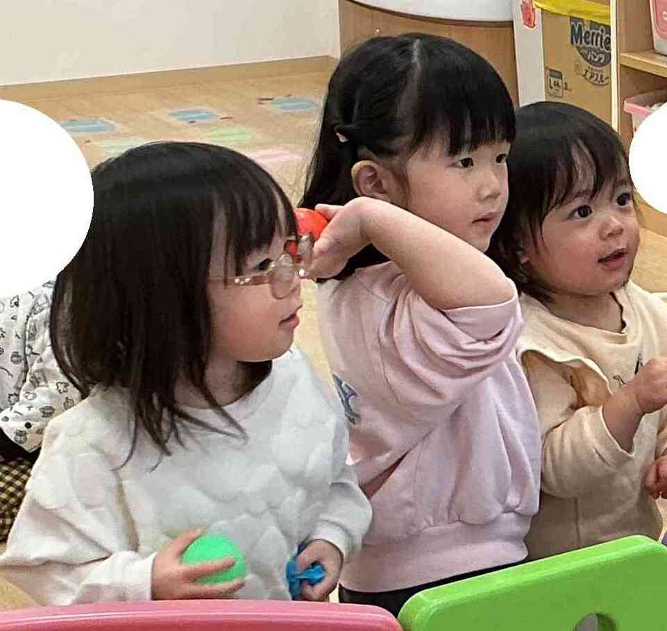 日中の遊びの様子