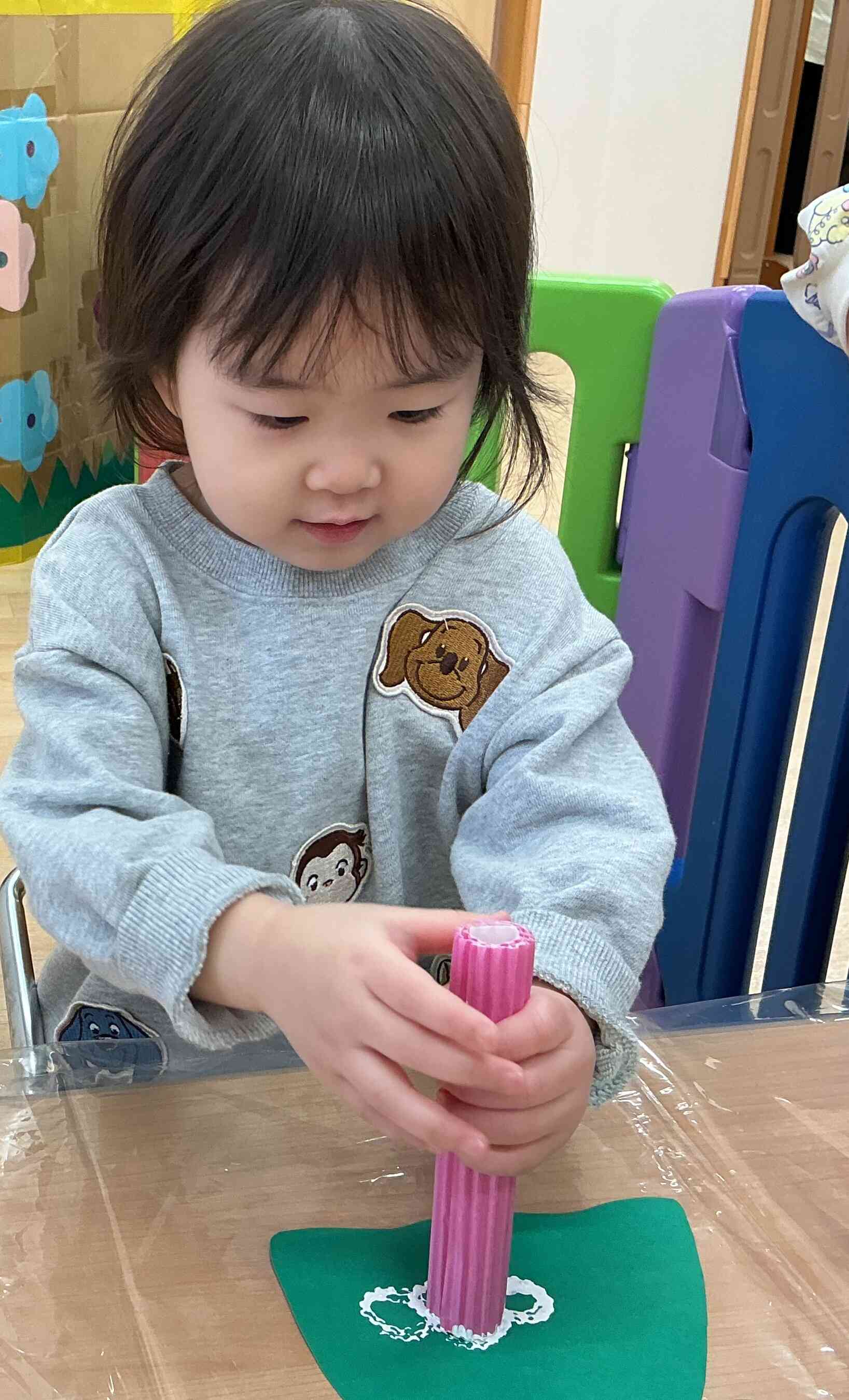 そーっとそーっと…