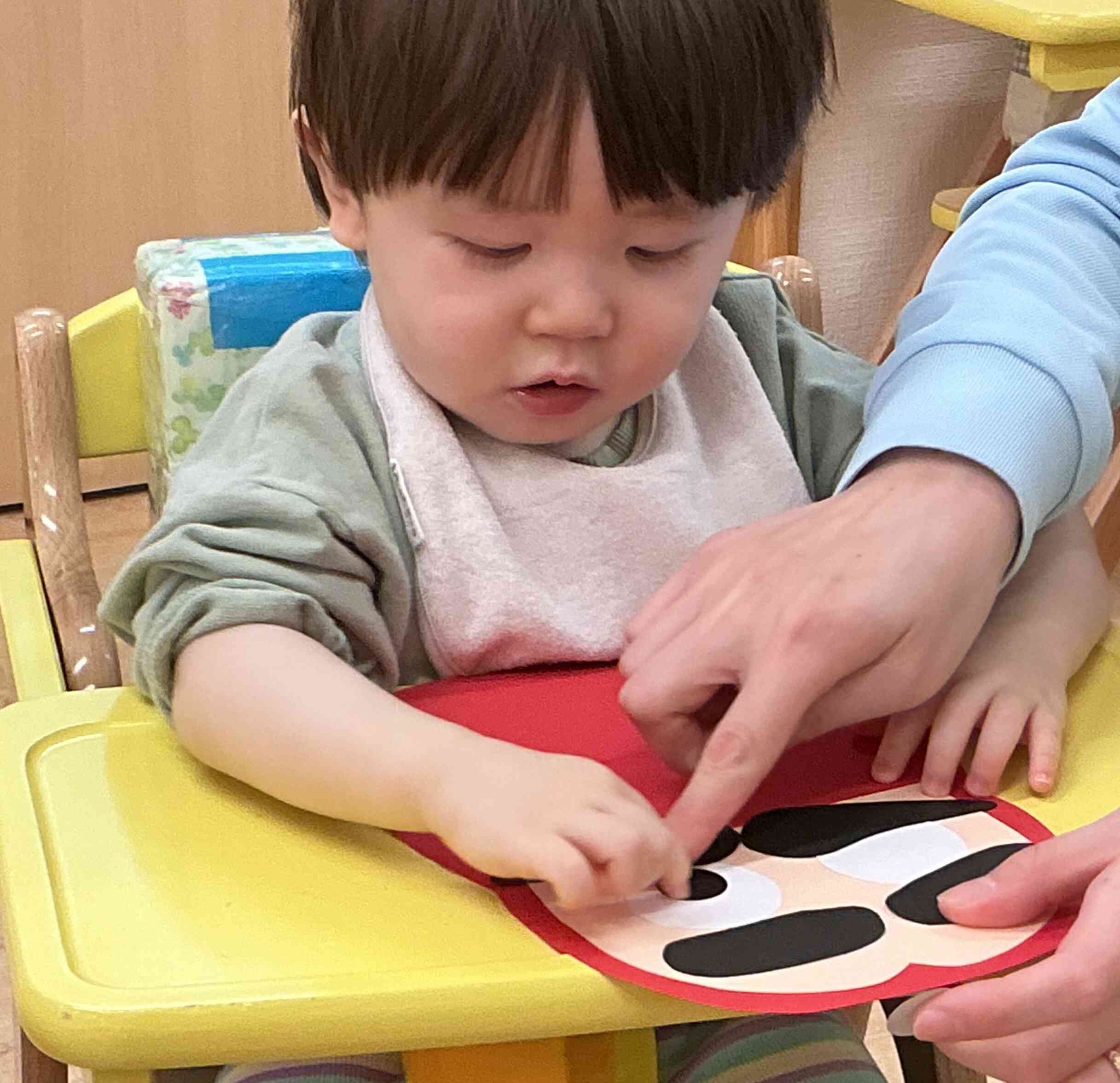 どんなお顔が出来るかな？