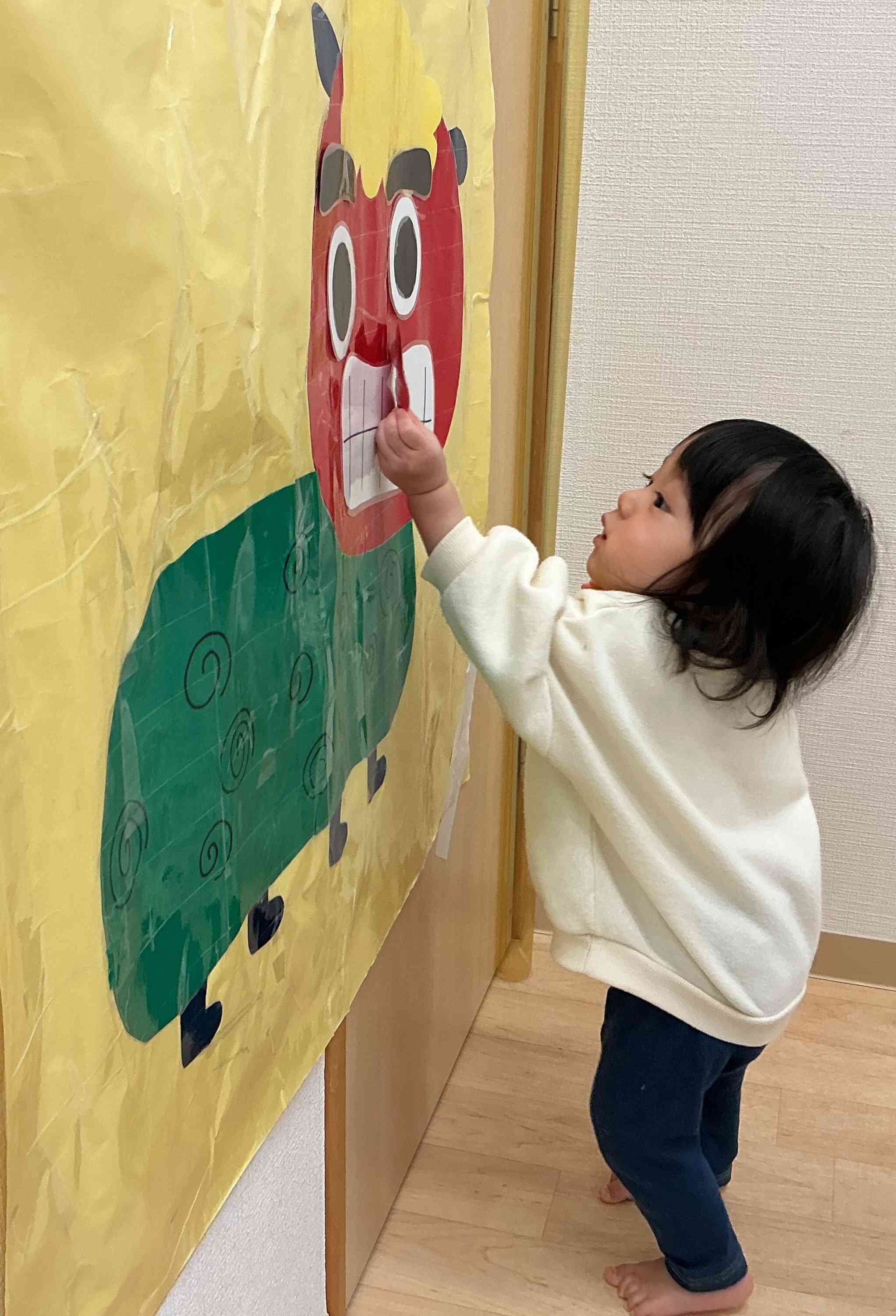 福笑いに挑戦！