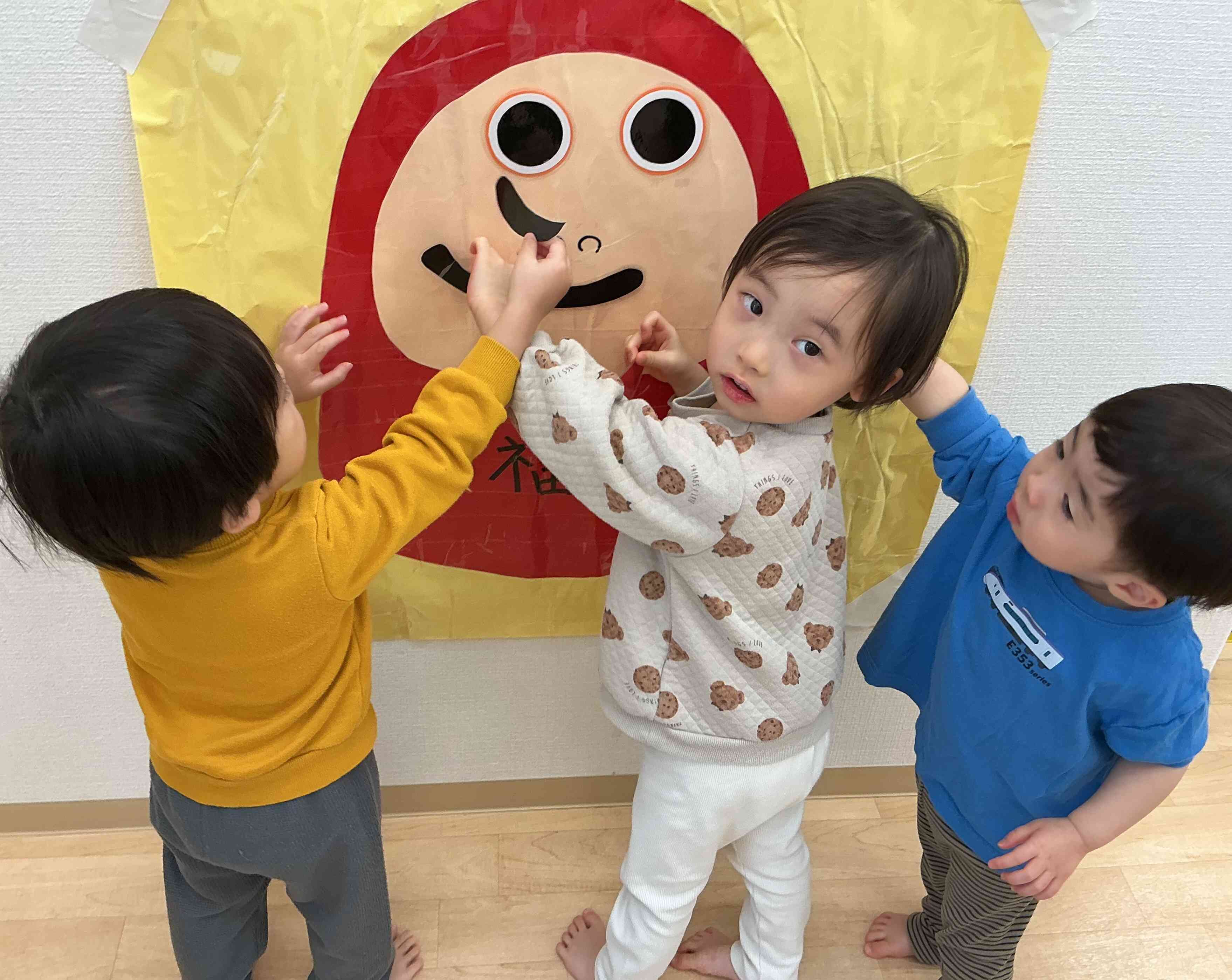 見て！もう少しで完成するよ♪