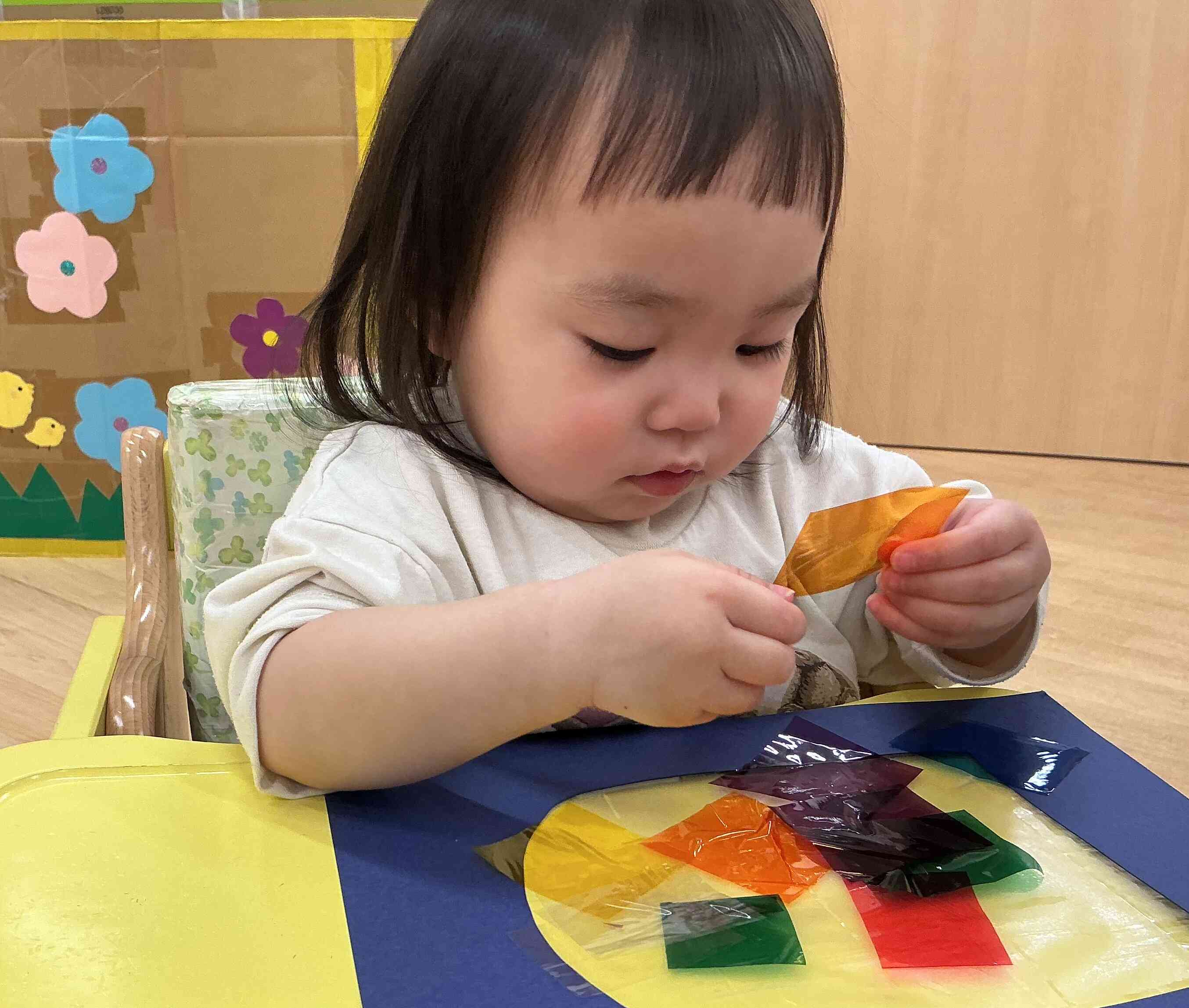 触るとかさかさ音が鳴って楽しいね！