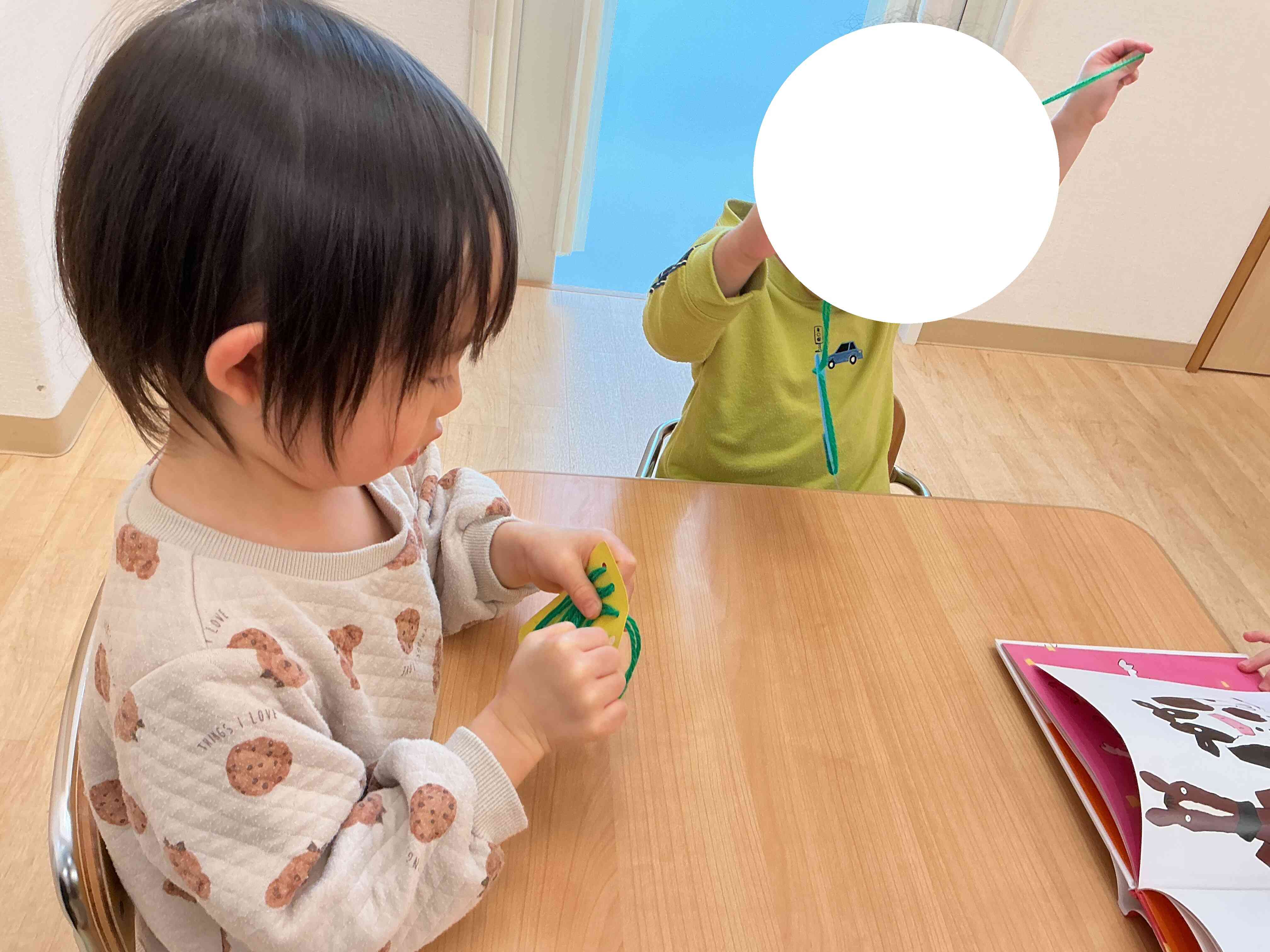 で～きたできた★みんなの帽子！