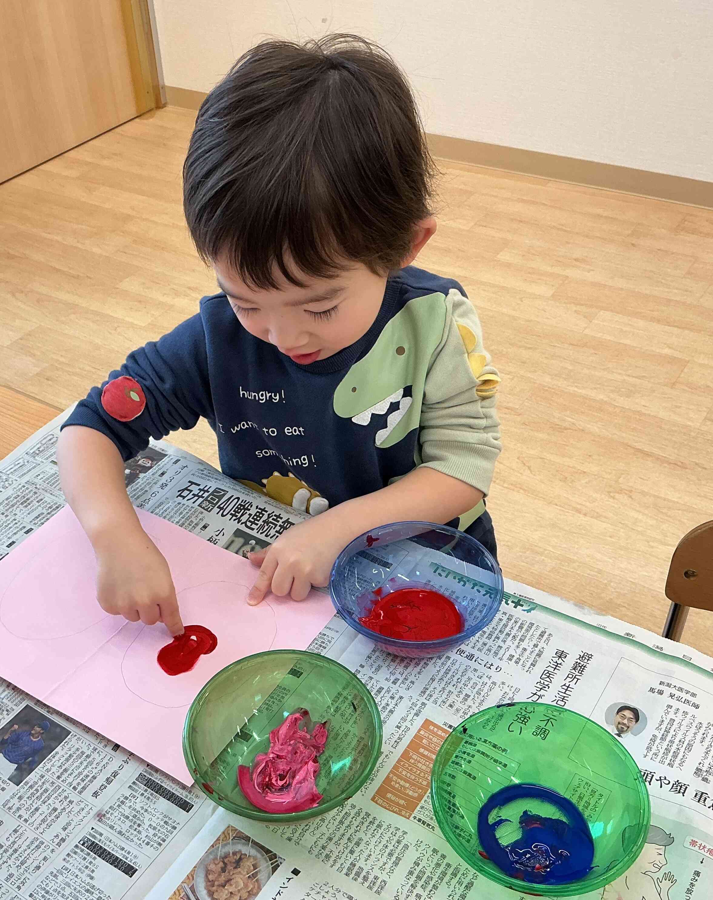 ２月の壁面製作をしました。