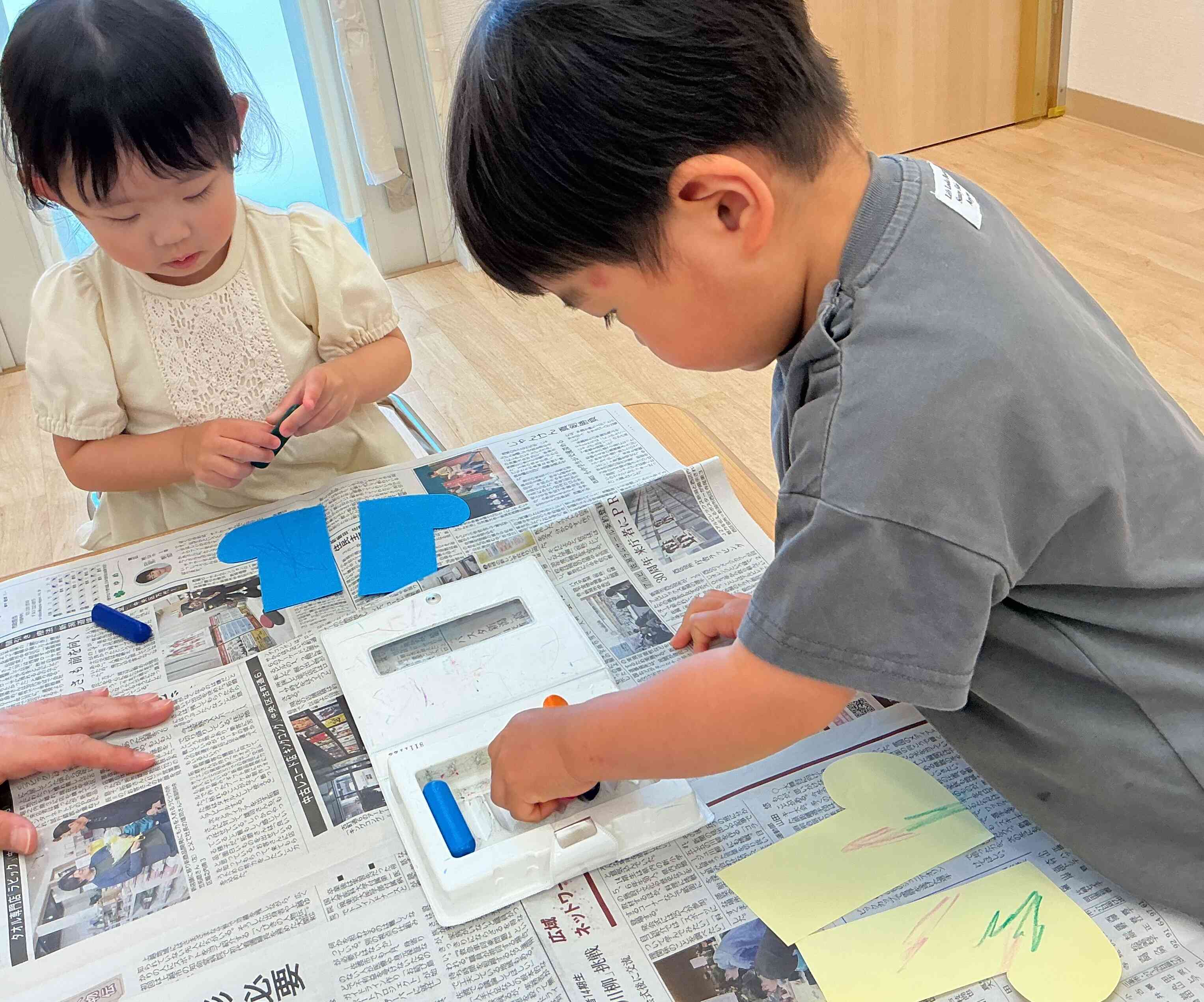 ６月の壁面製作をしました