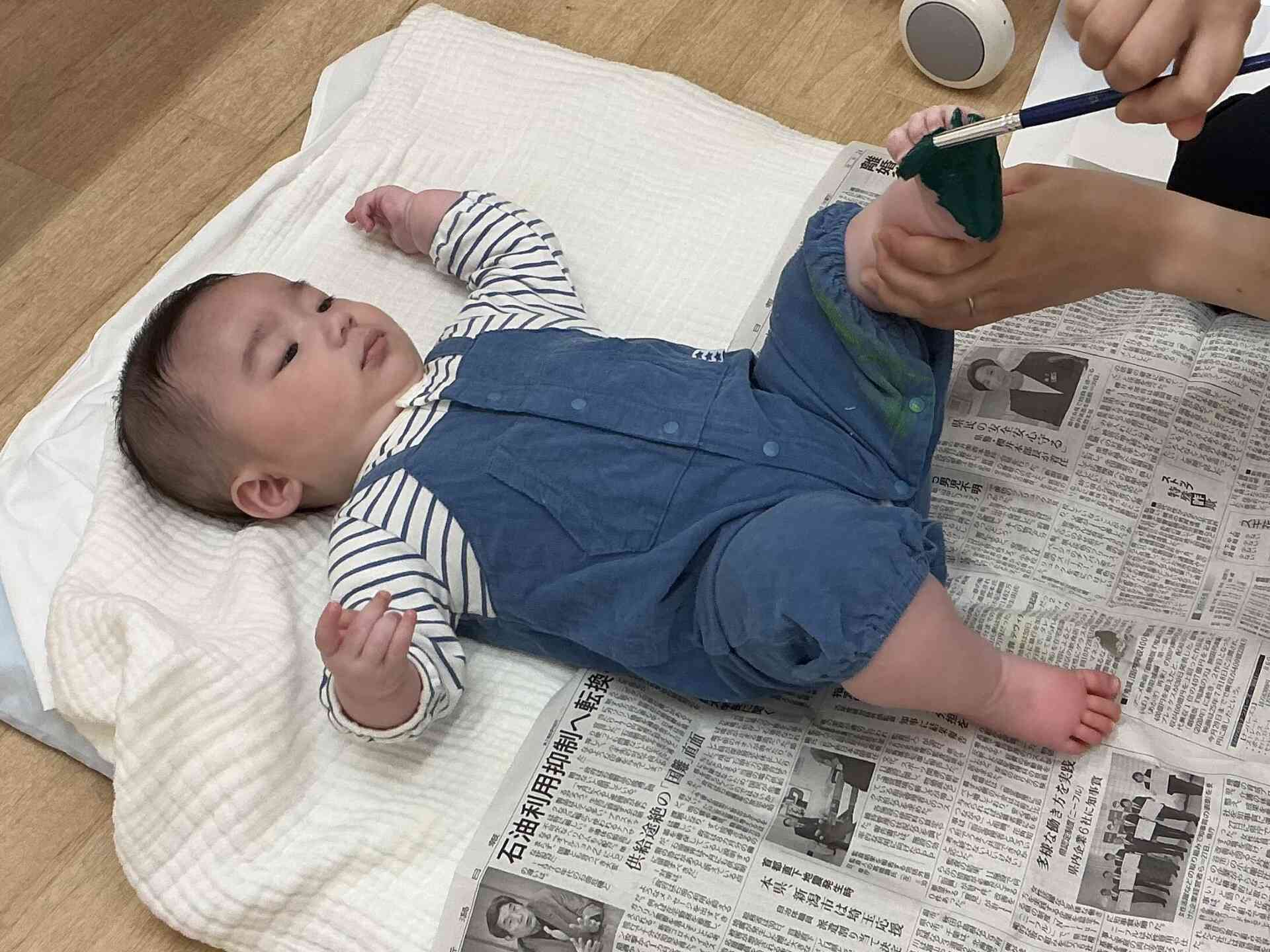 足型を取りました！