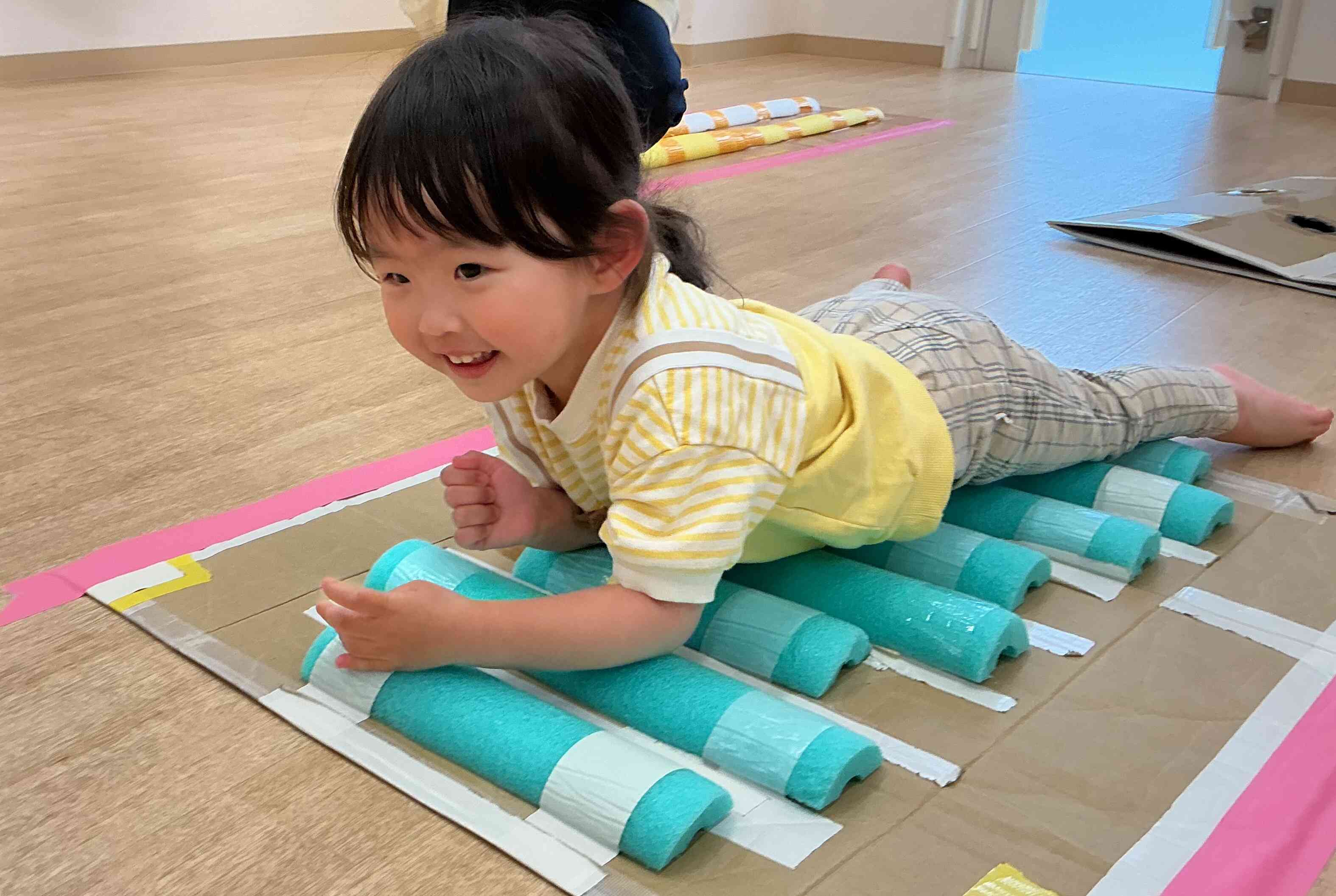 運動遊びも大好きです！