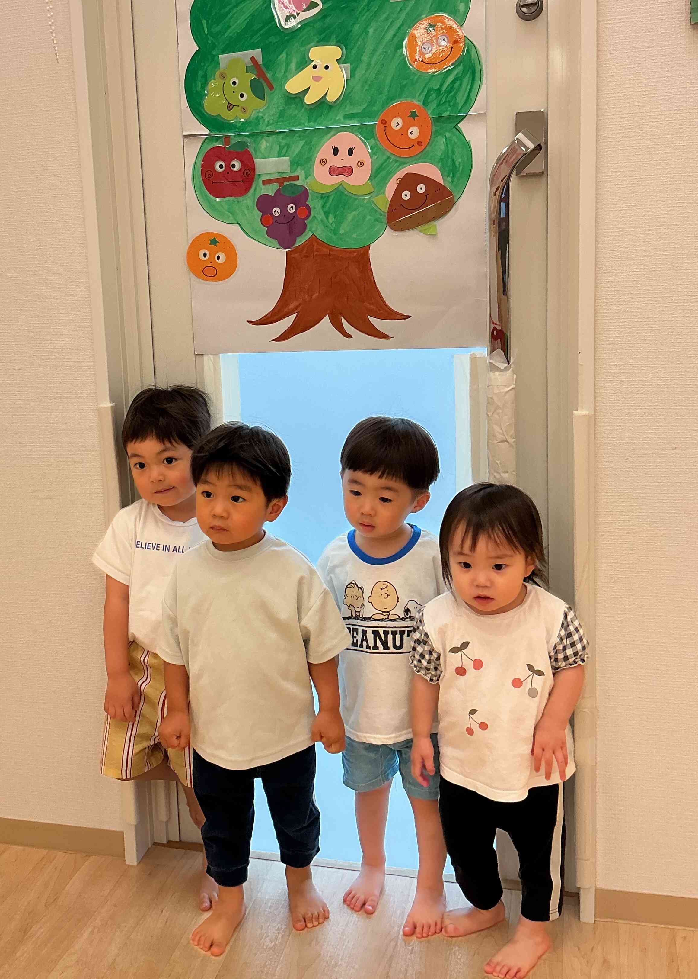 果物狩り競争をしました！