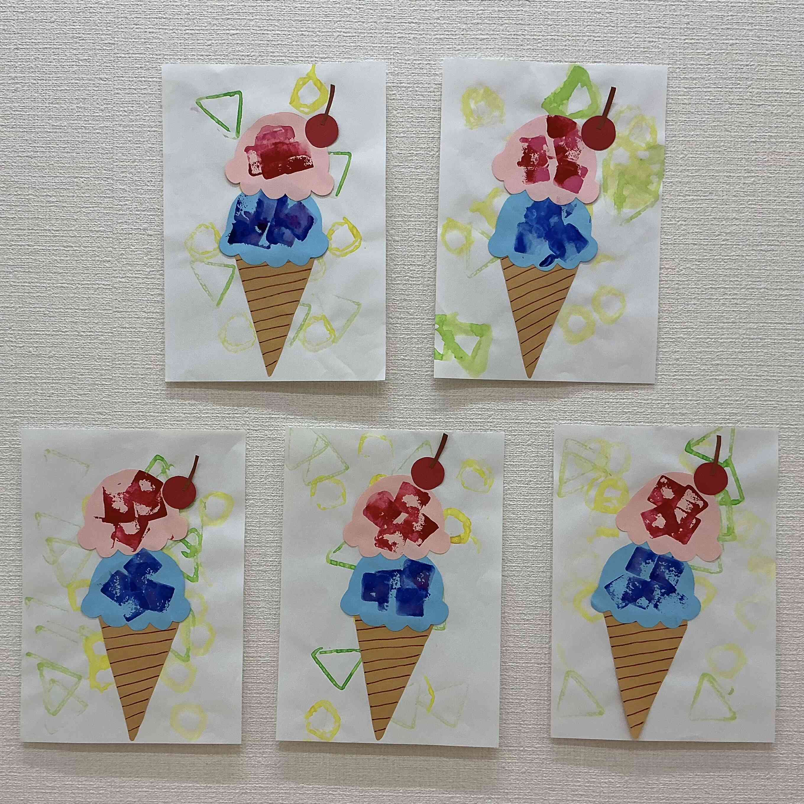 製作の様子～あひる組～