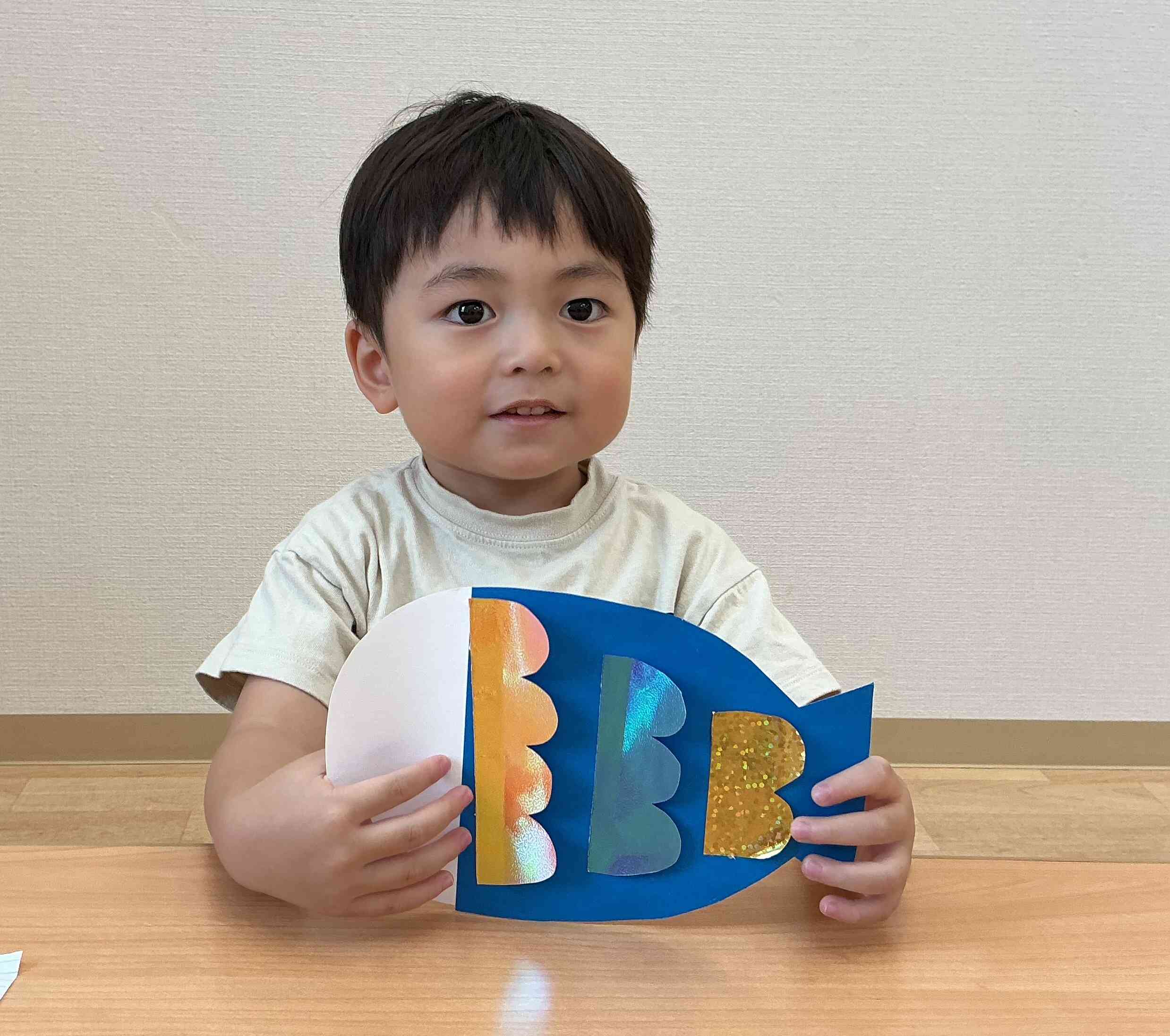 製作の様子～うさぎ～