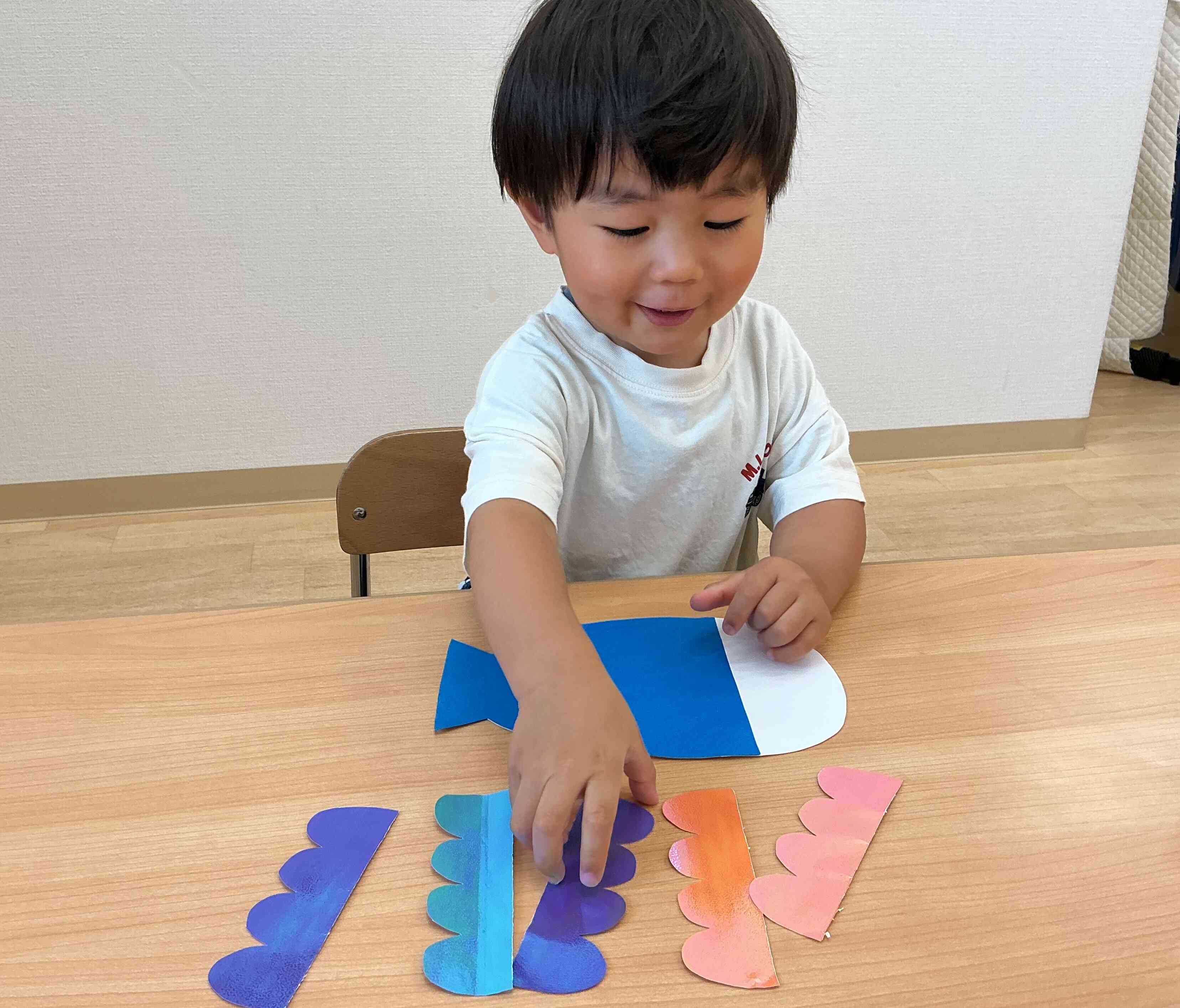７月の壁面製作です