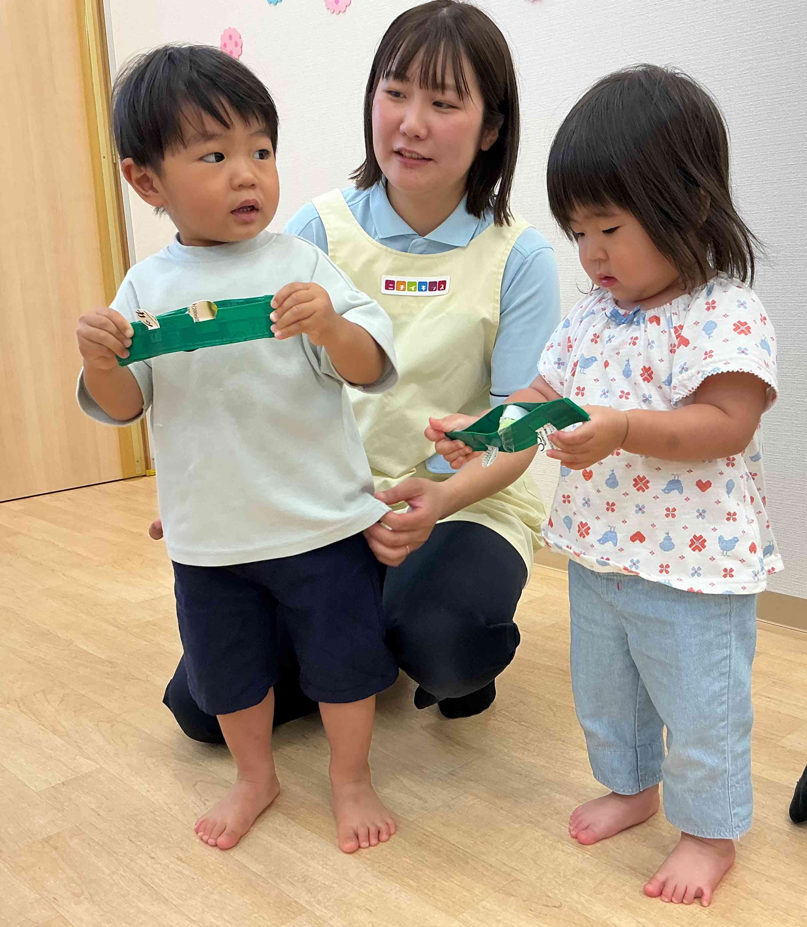 カチカチ、いい音が鳴るね！