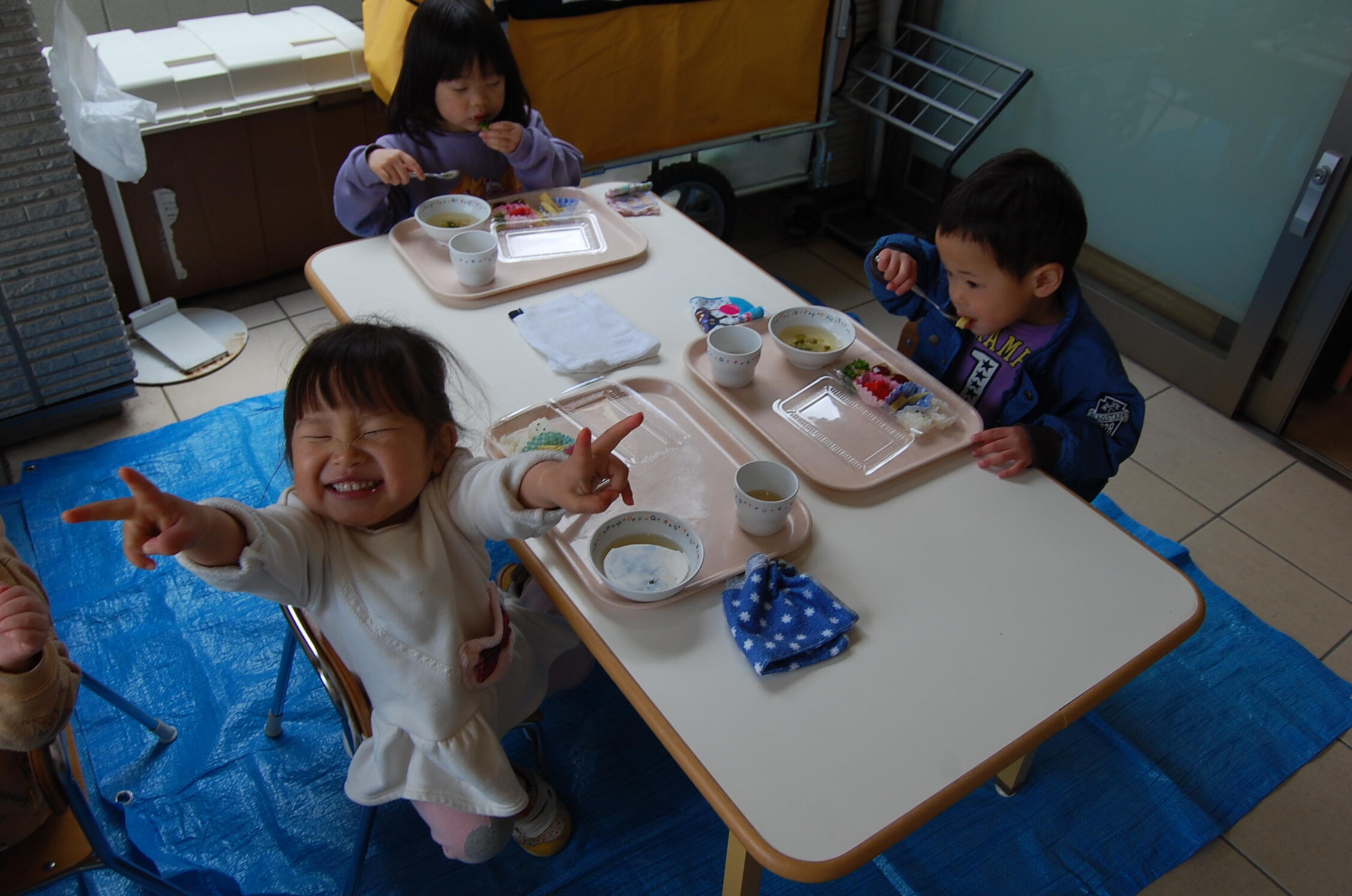 お別れ給食