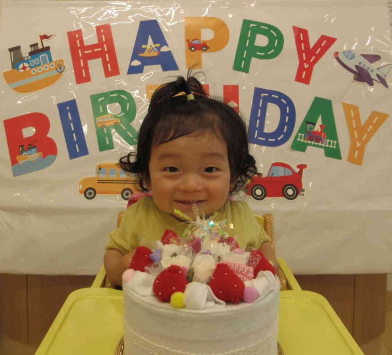 1歳のお誕生日おめでとう★