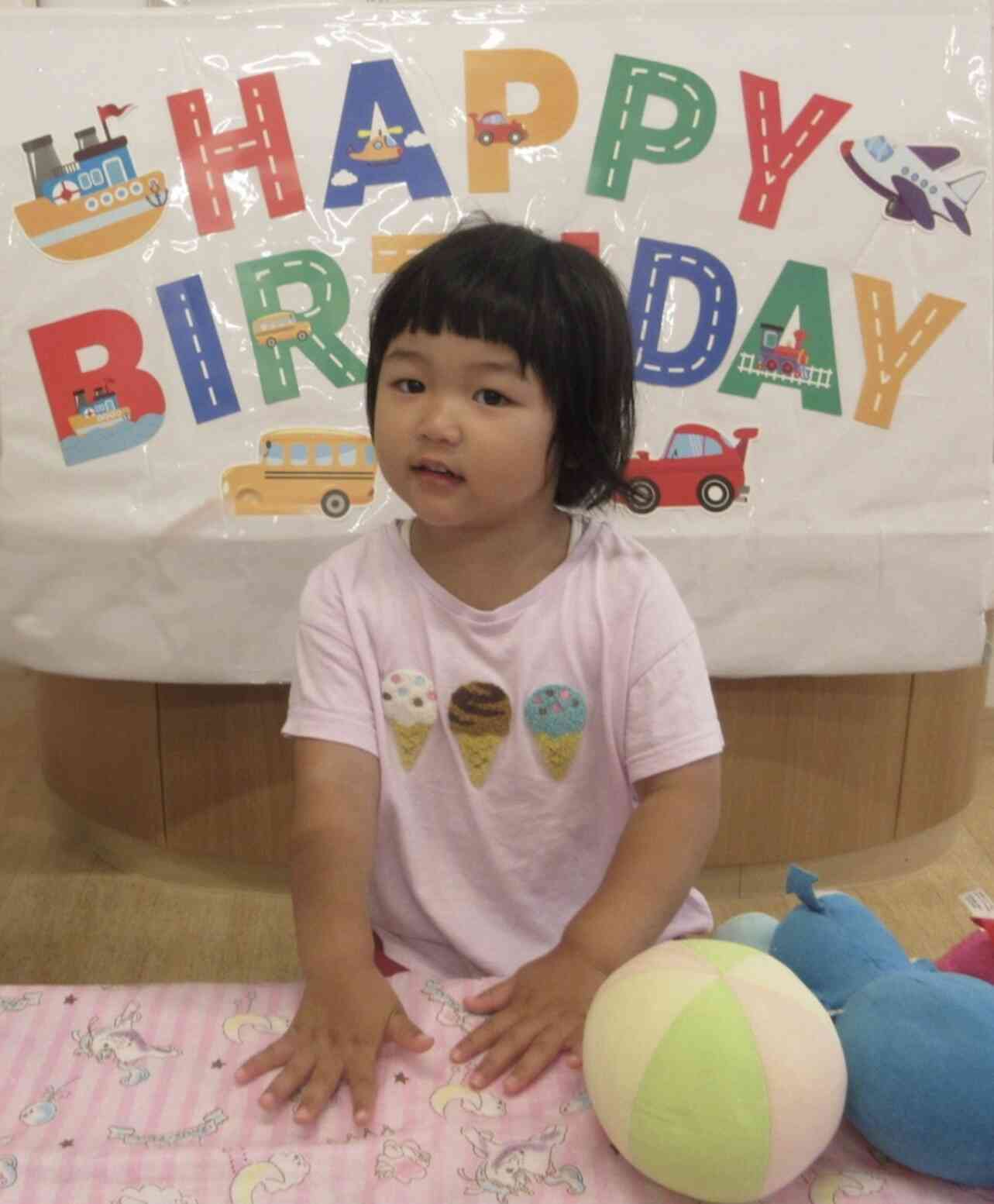 3歳お誕生日おめでとう★