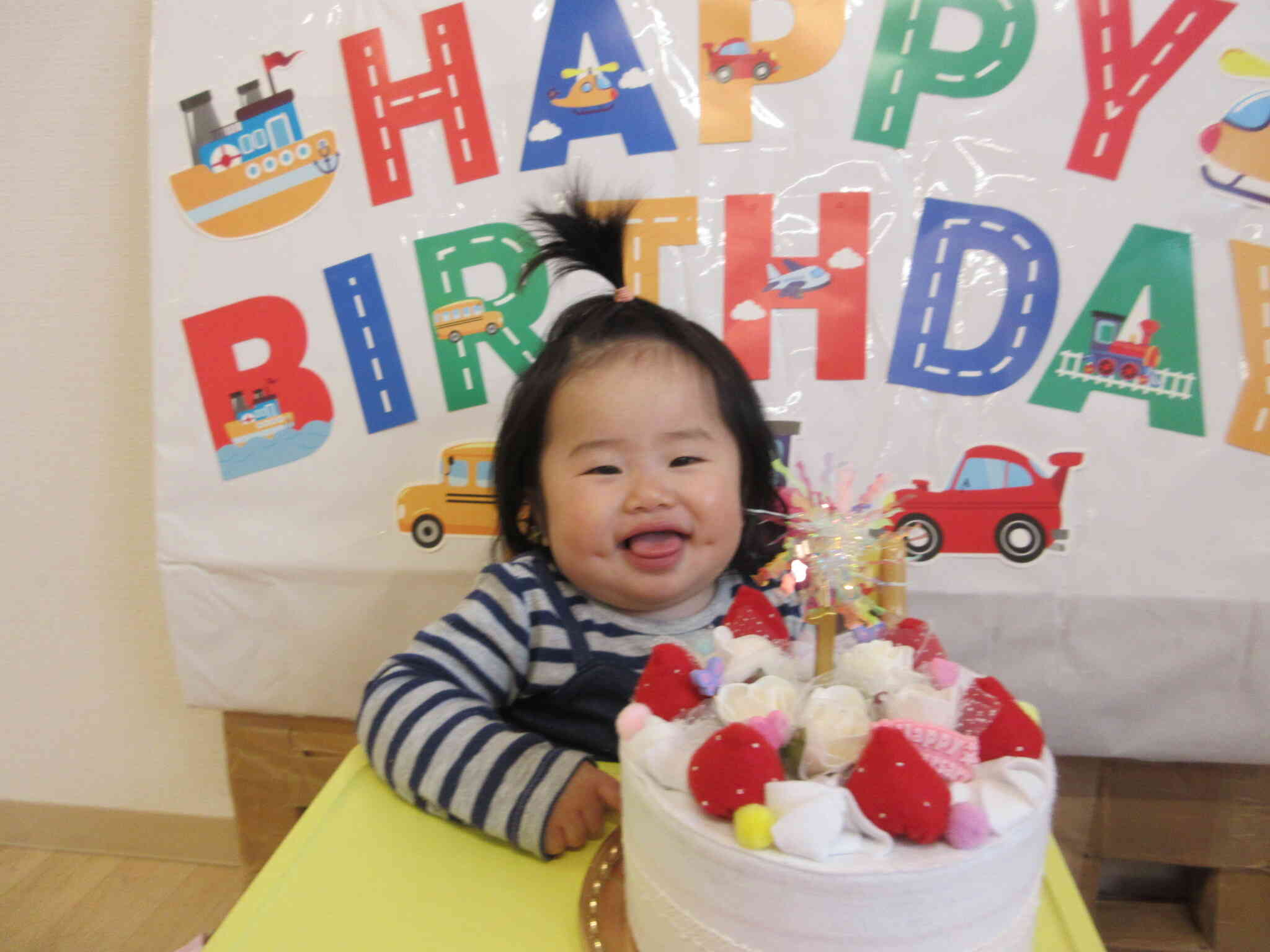 1歳のお誕生日おめでとう★