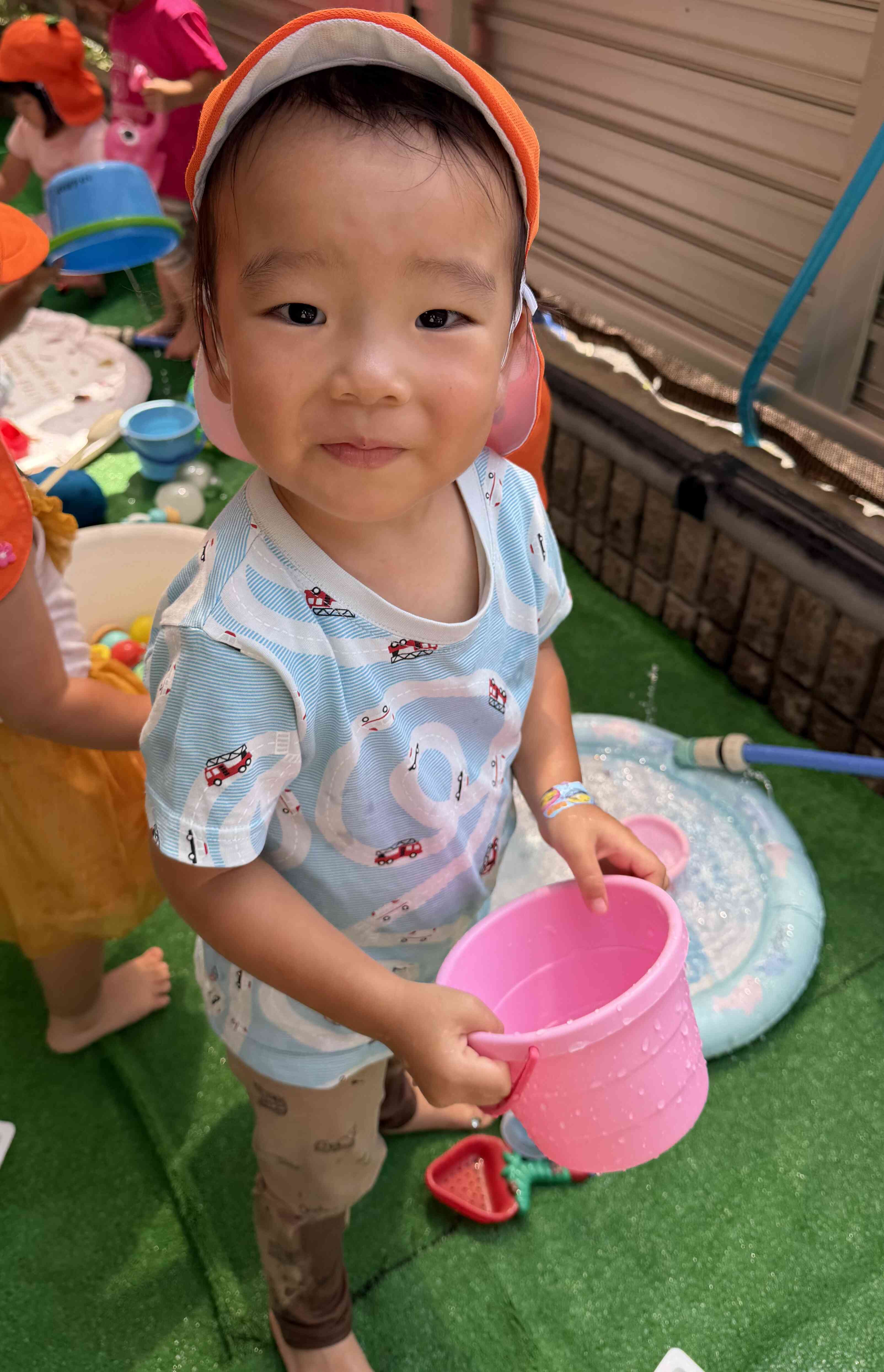 お水遊び楽しいね♪