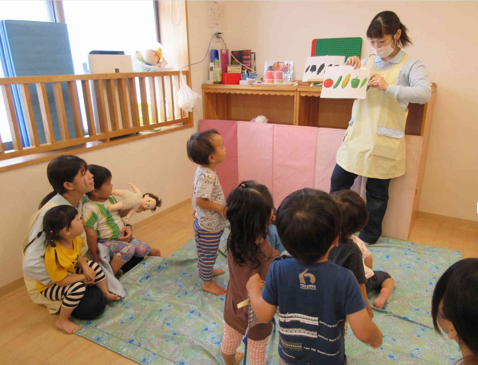 食育「夏野菜に触れよう！」