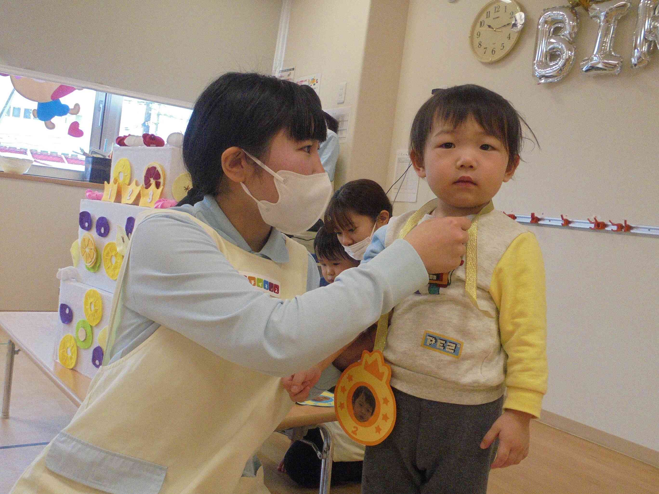 えっとー私のお名前は、、、