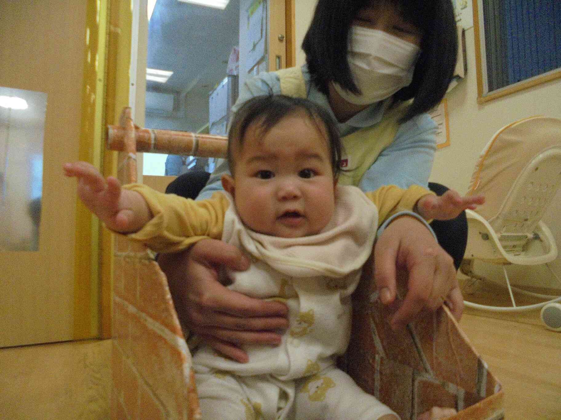 マイカーに揺られご機嫌です☆