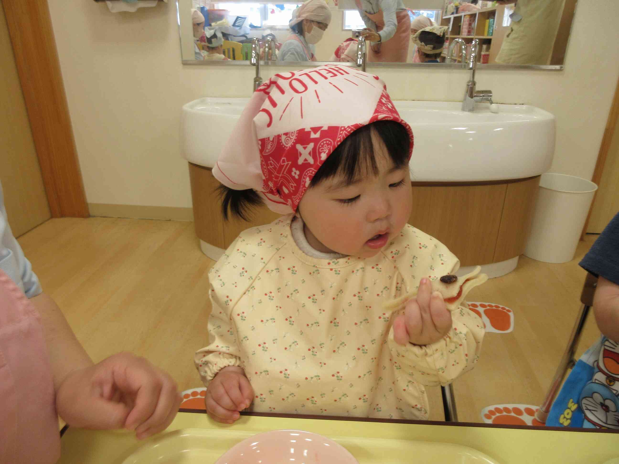 可愛いこいのぼりサンドができたね♪
