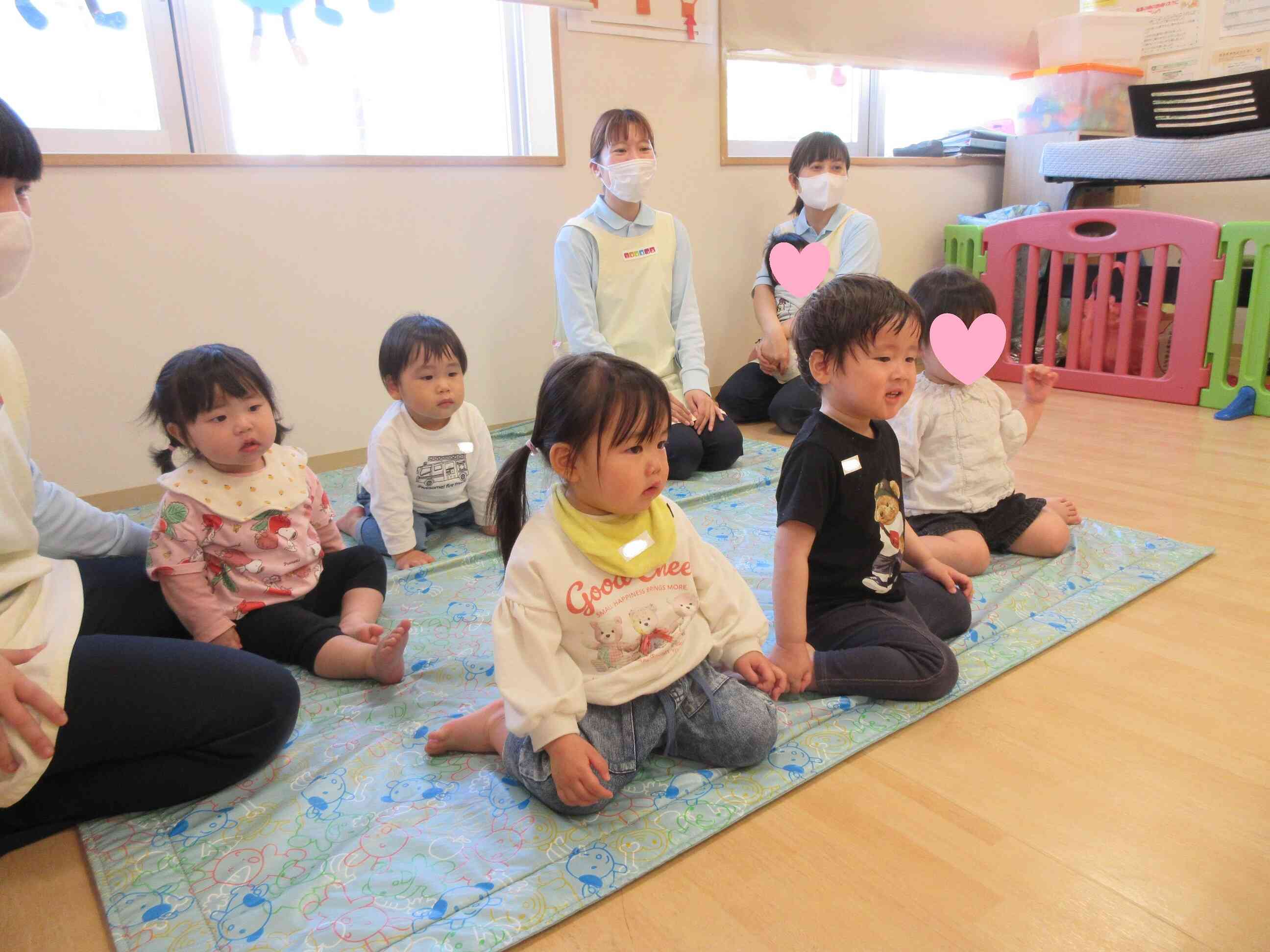 上手に話を聞いています！