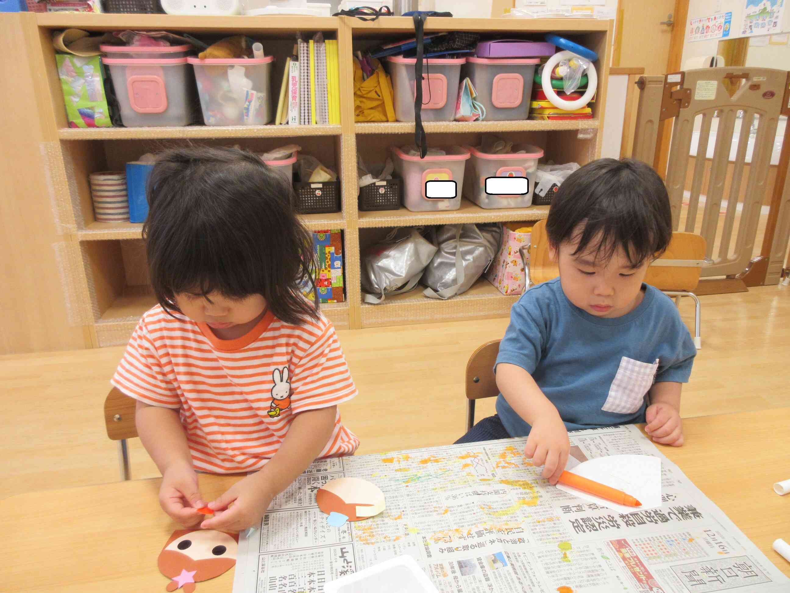 真剣な表情で取り組んでいます☆