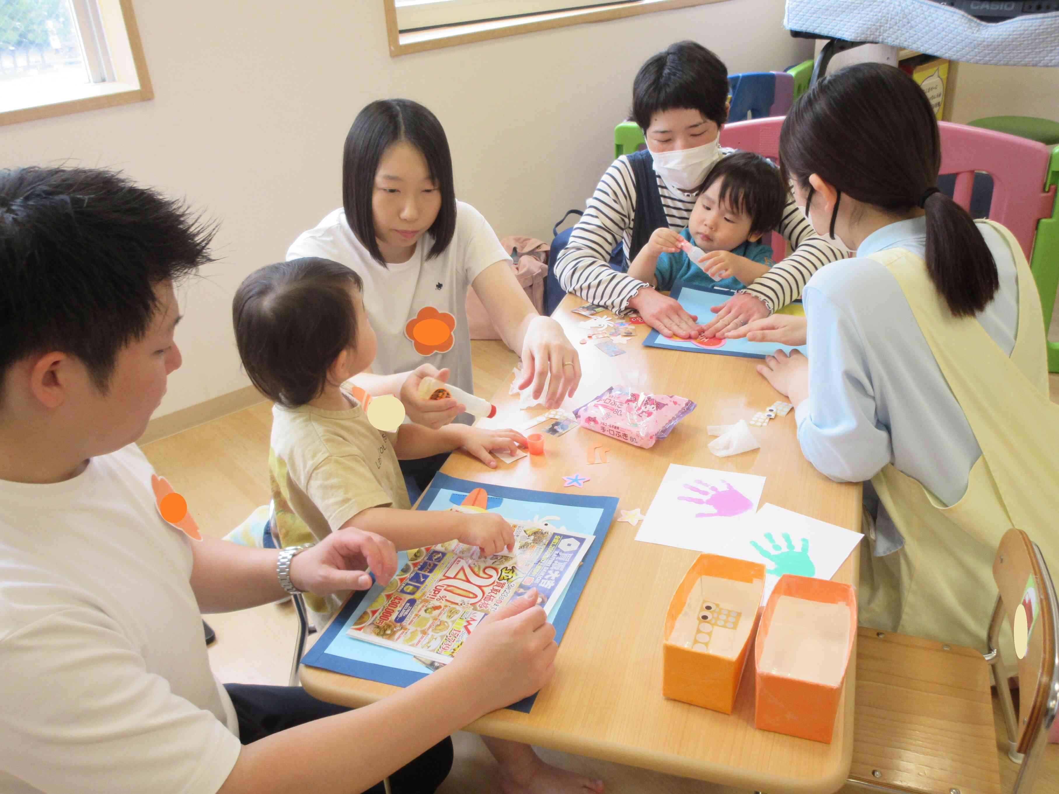 上手に貼れたかな？